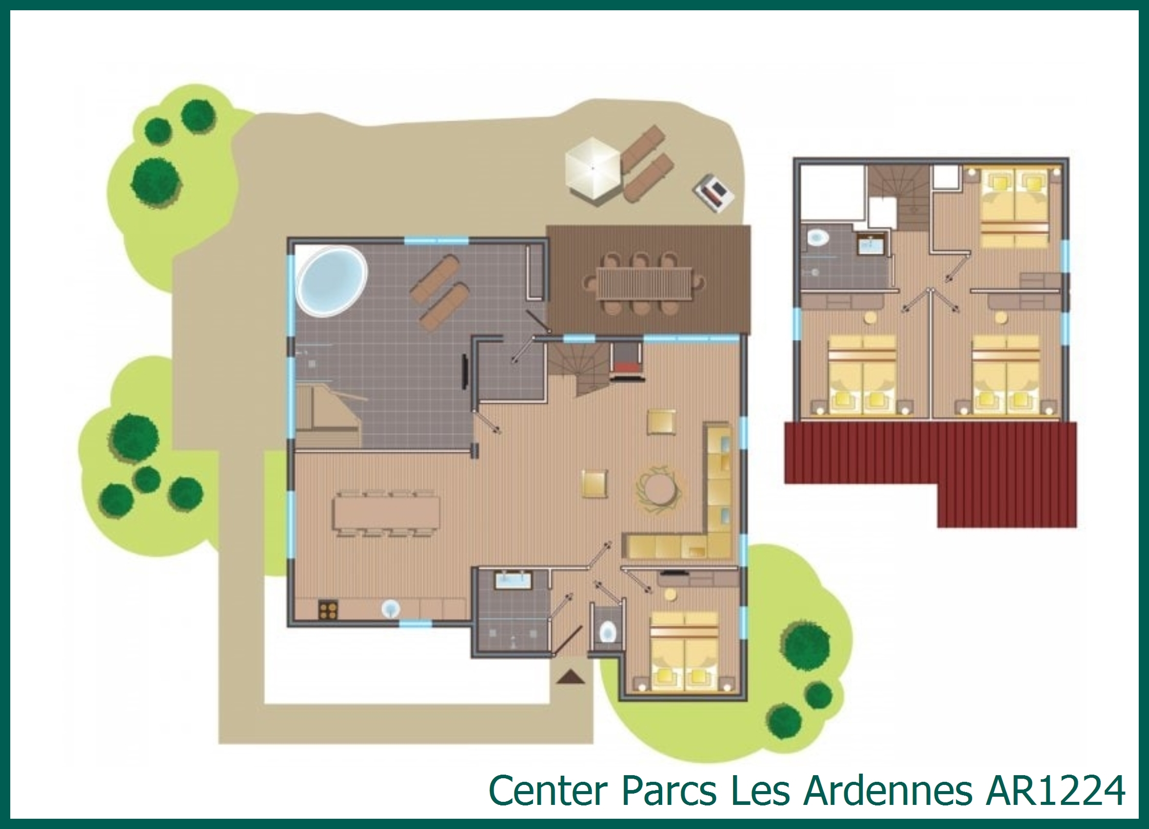 Cottage VIP AR1224 à Les Ardennes