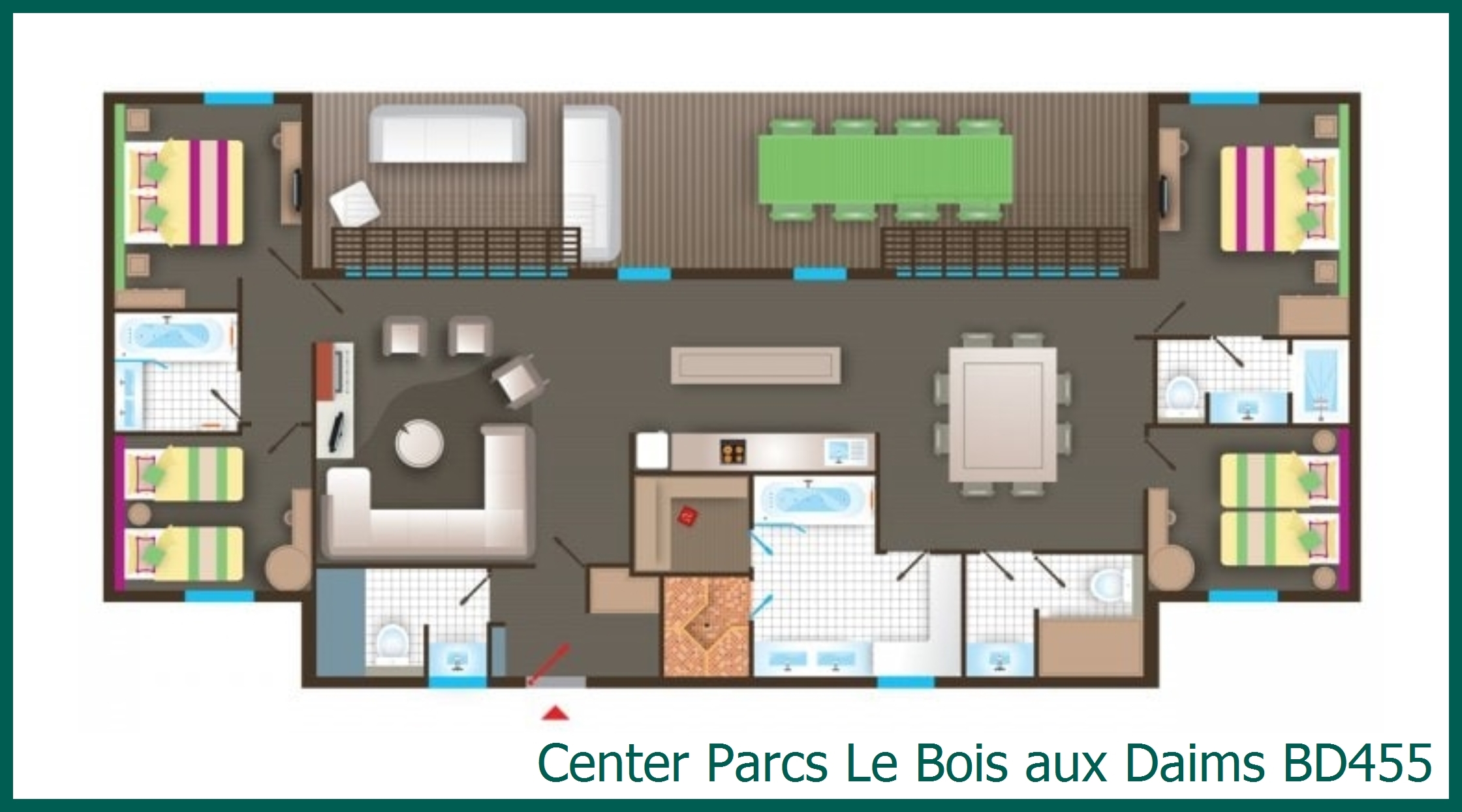 VIP cottage BD455 in Le Bois aux Daims