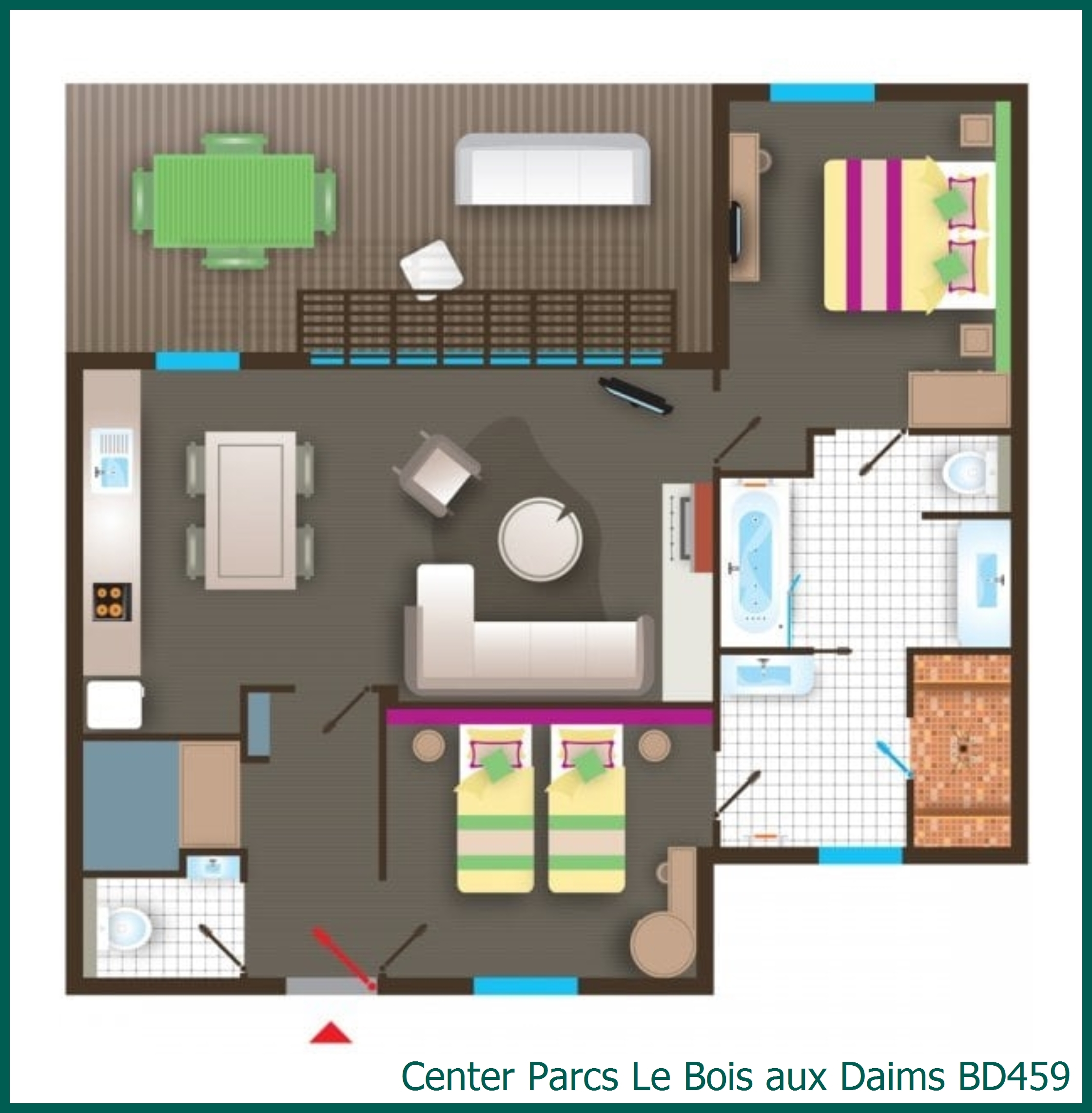 VIP cottage BD459 in Le Bois aux Daims