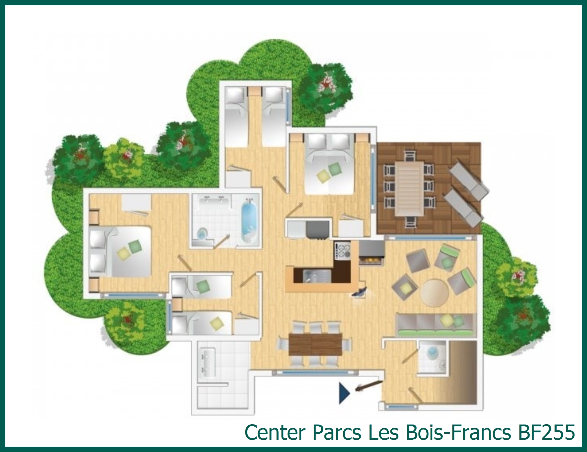Cottage Premium BF255 à Les Bois-Francs