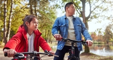 Vélo Gazelle à Center Parcs Les Bois-Francs