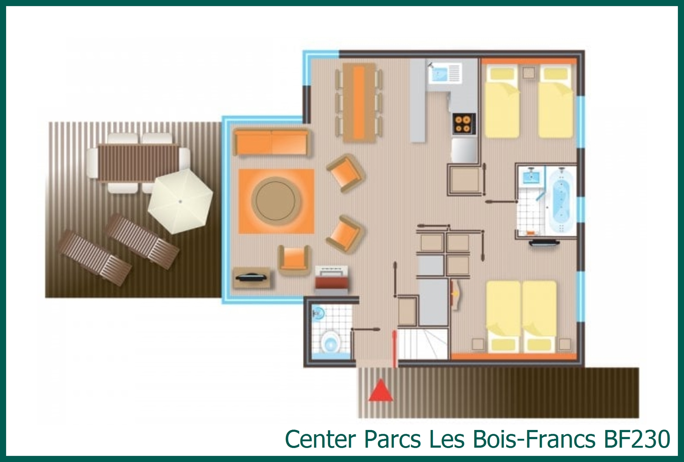 VIP Pagode cottage BF230 in Les Bois-Francs