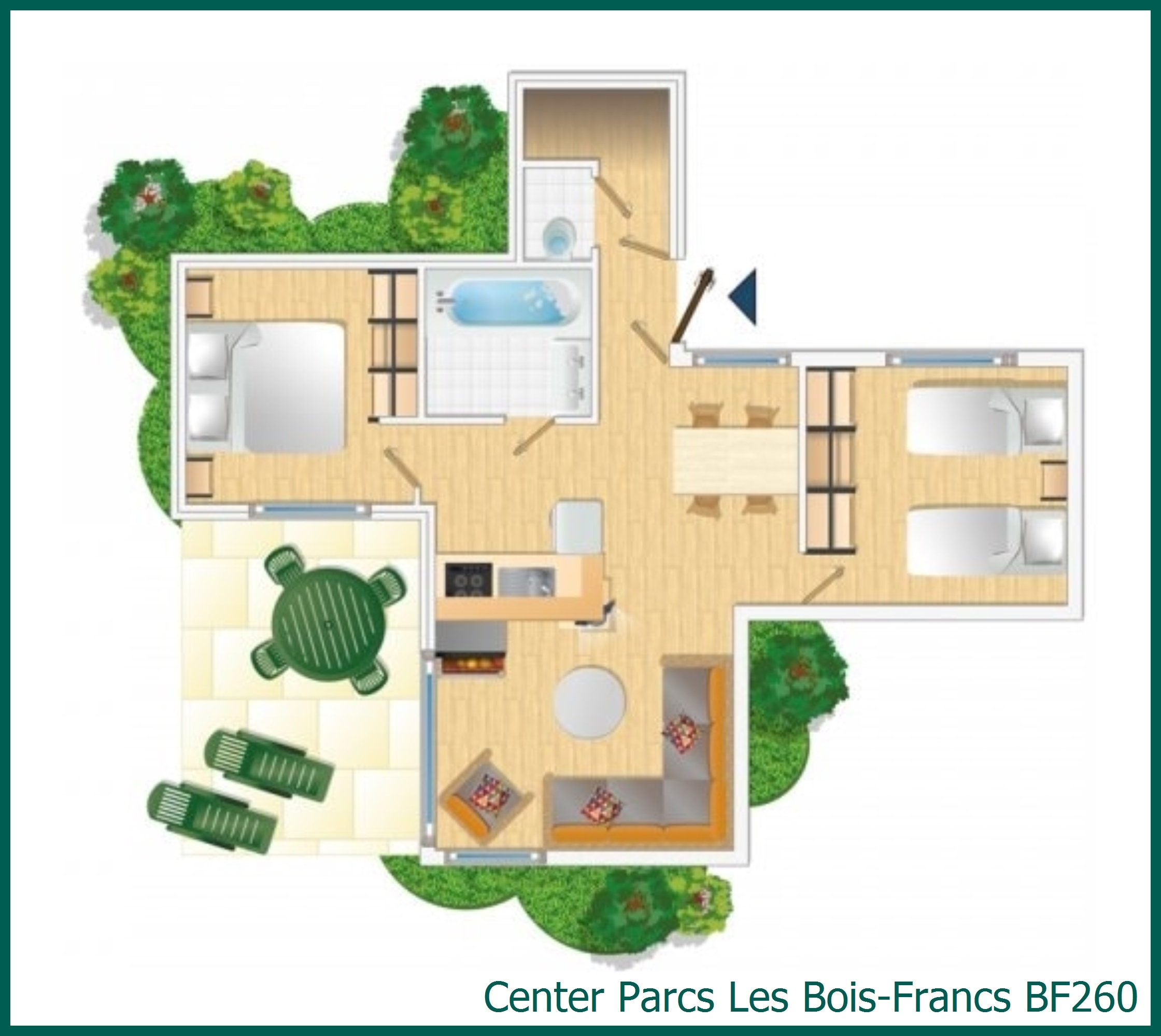 Comfort cottage BF260 in Les Bois-Francs