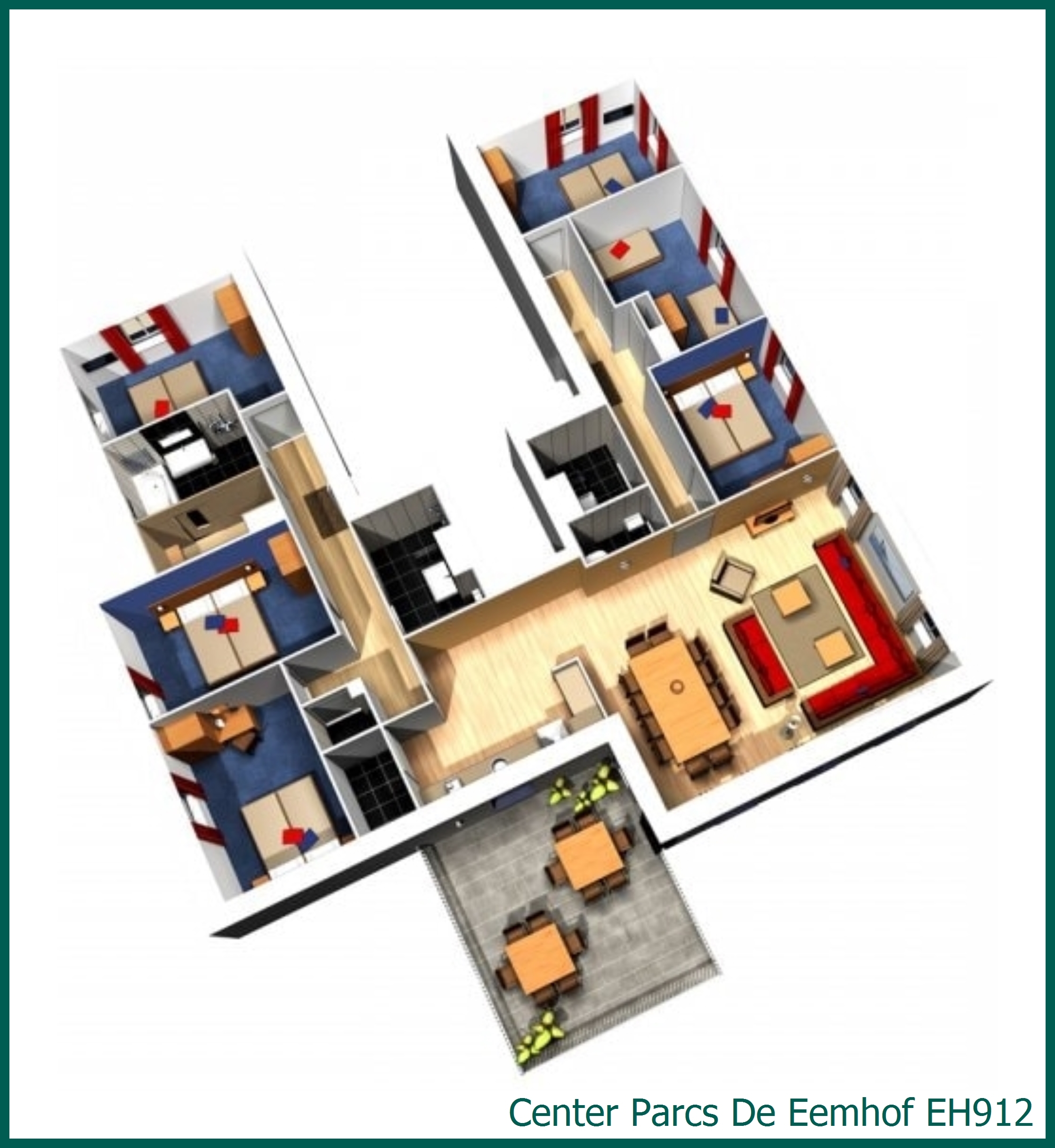 Waterfrontsuite VIP Appartement EH912 in De Eemhof
