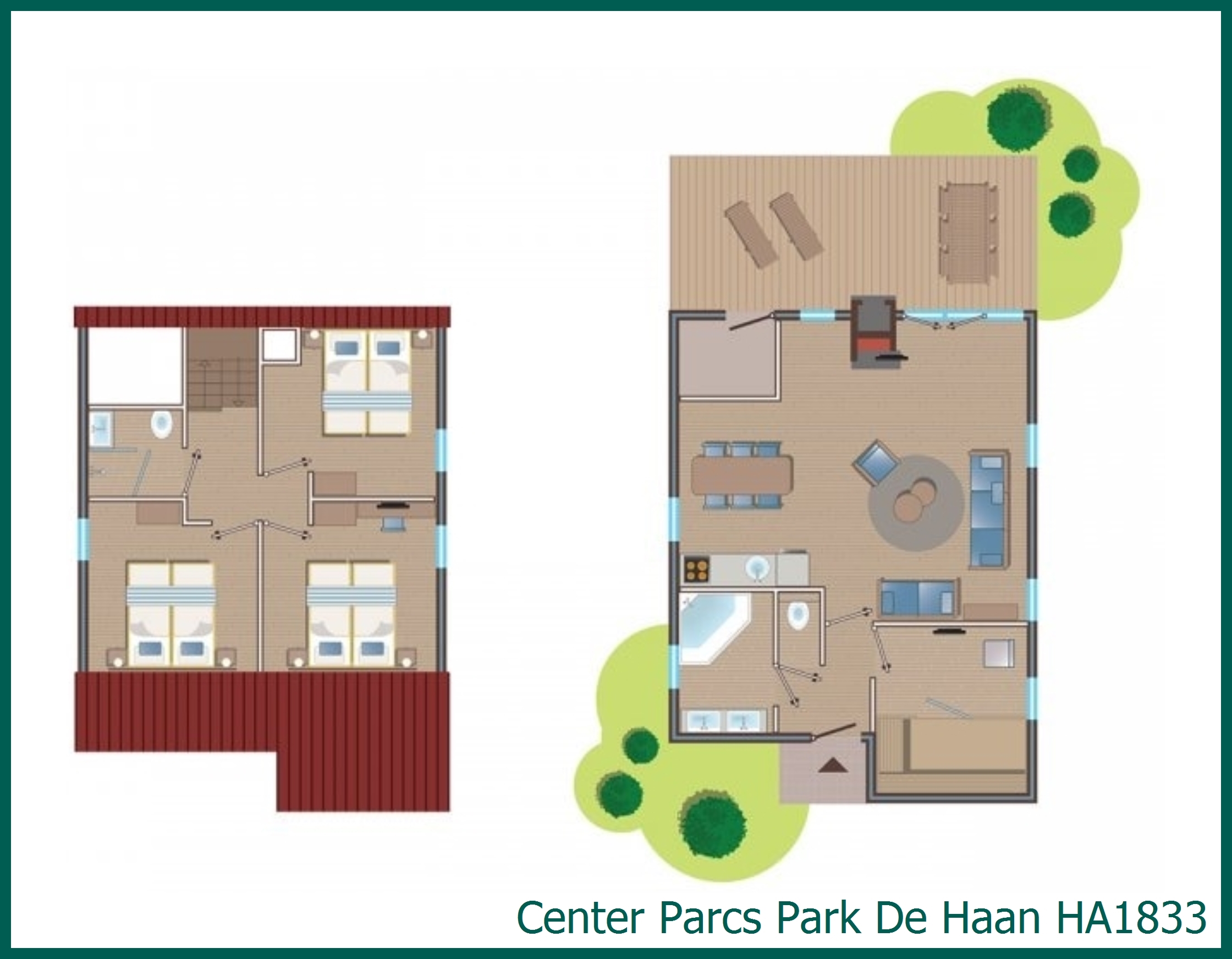 Cottage VIP HA1833 à Park De Haan