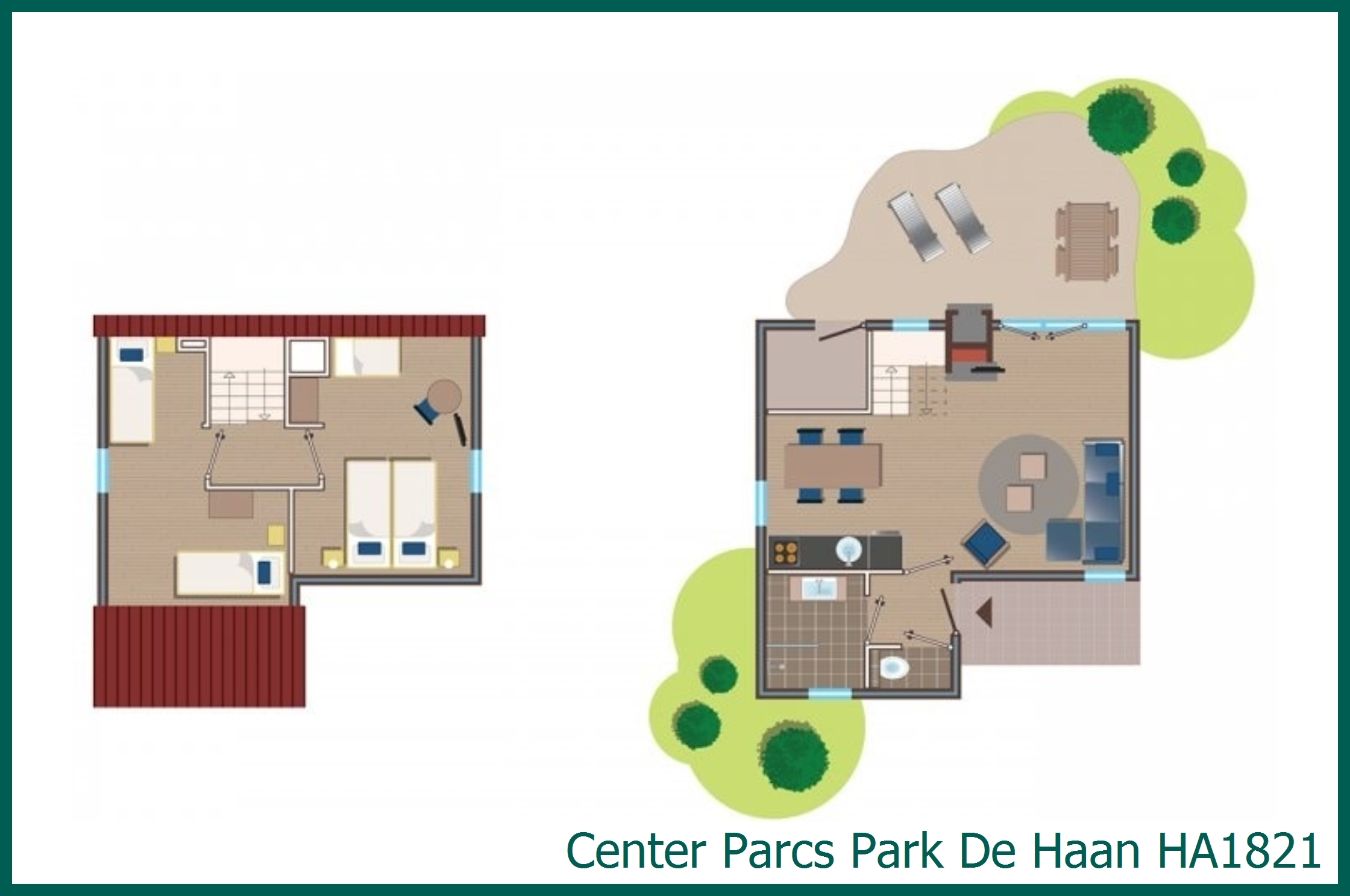 Premium cottage HA1821 in Park De Haan