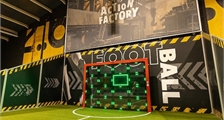 Interactieve voetbalmuur in Center Parcs Het Heijderbos