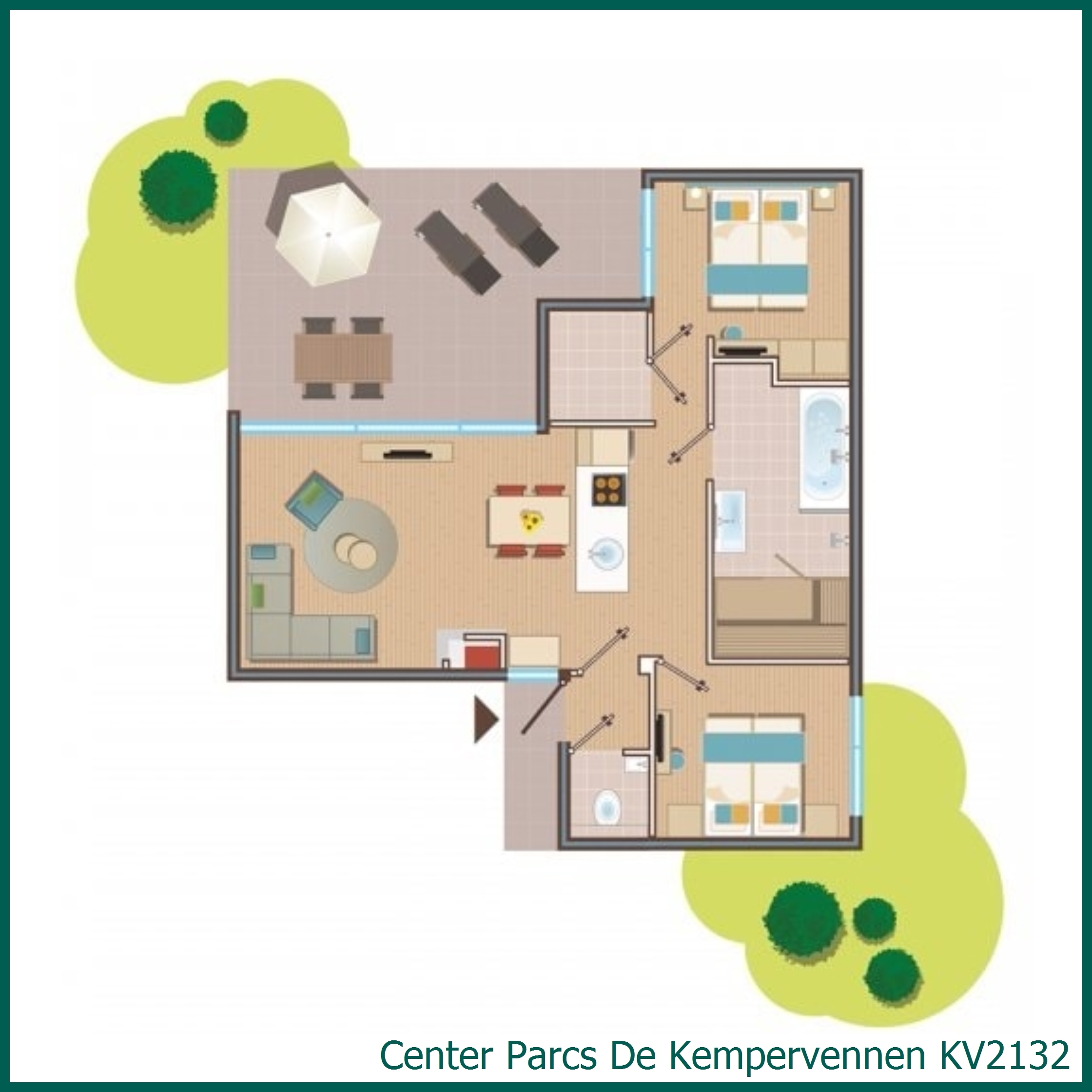 VIP cottage KV2132 in De Kempervennen