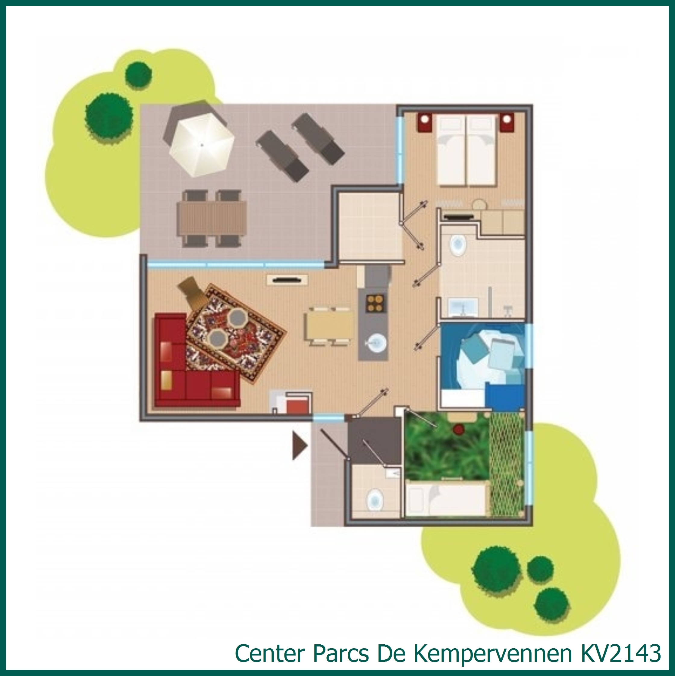 Avontuur cottage KV2143 in De Kempervennen