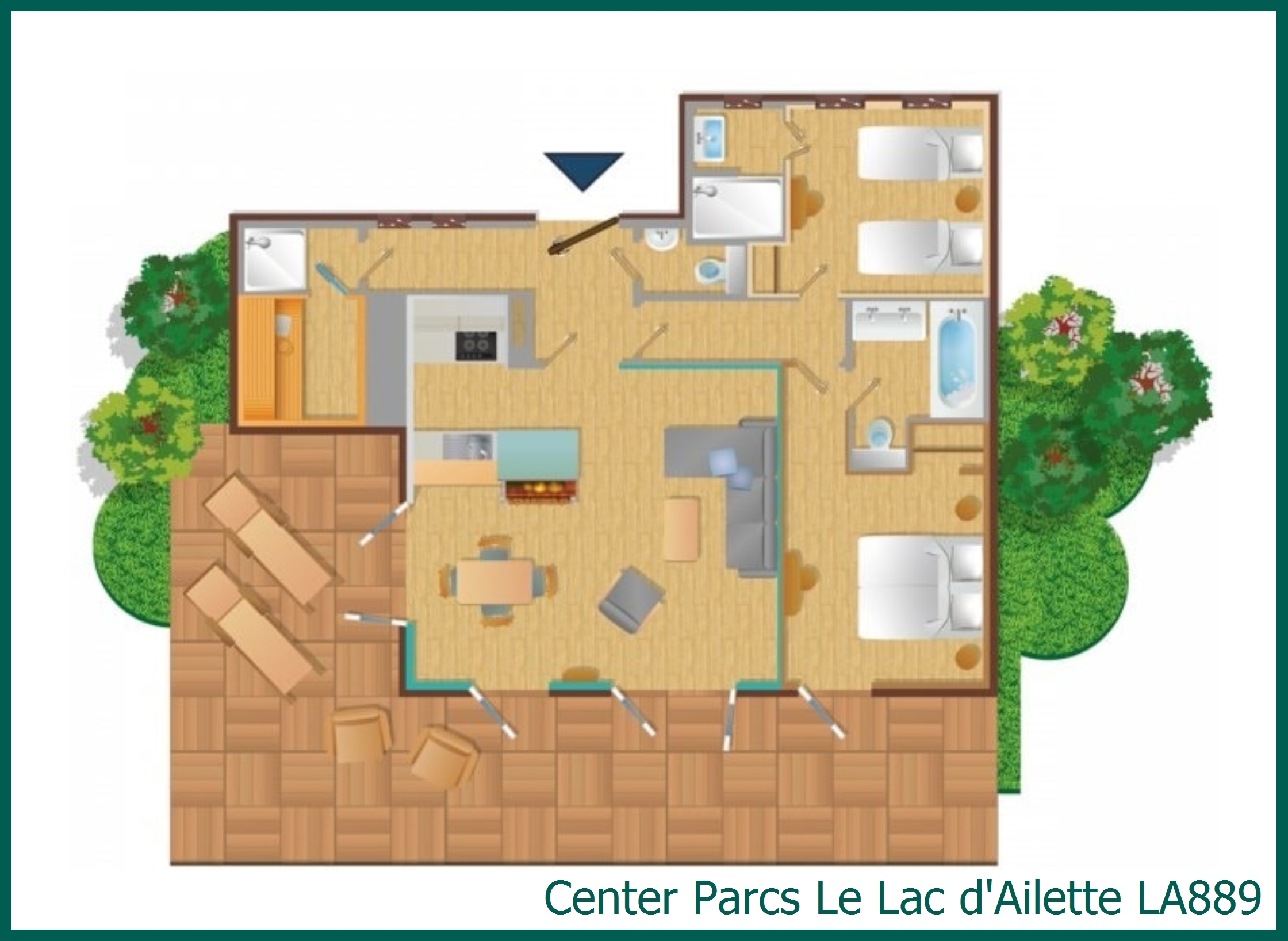 Cottage VIP LA889 à Le Lac d'Ailette