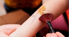 Glitter Tattoo in Center Parcs Het Meerdal