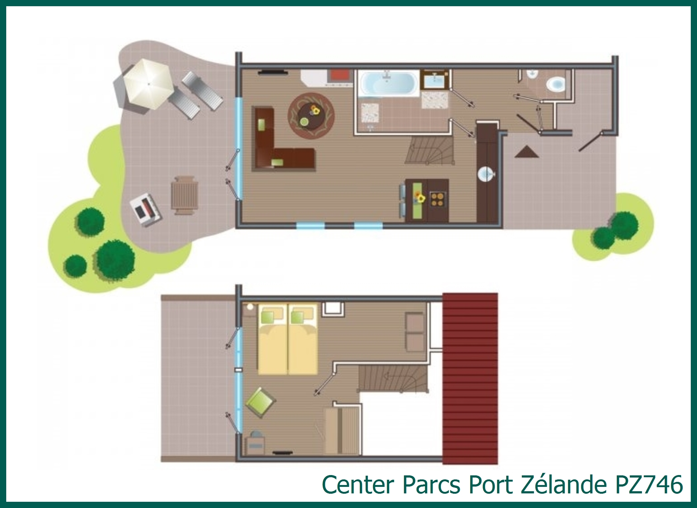 VIP cottage PZ746 in Port Zélande