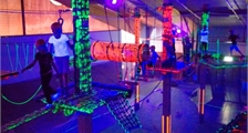 Blacklight High Adventure Experience (indoor) in Center Parcs Port Zélande