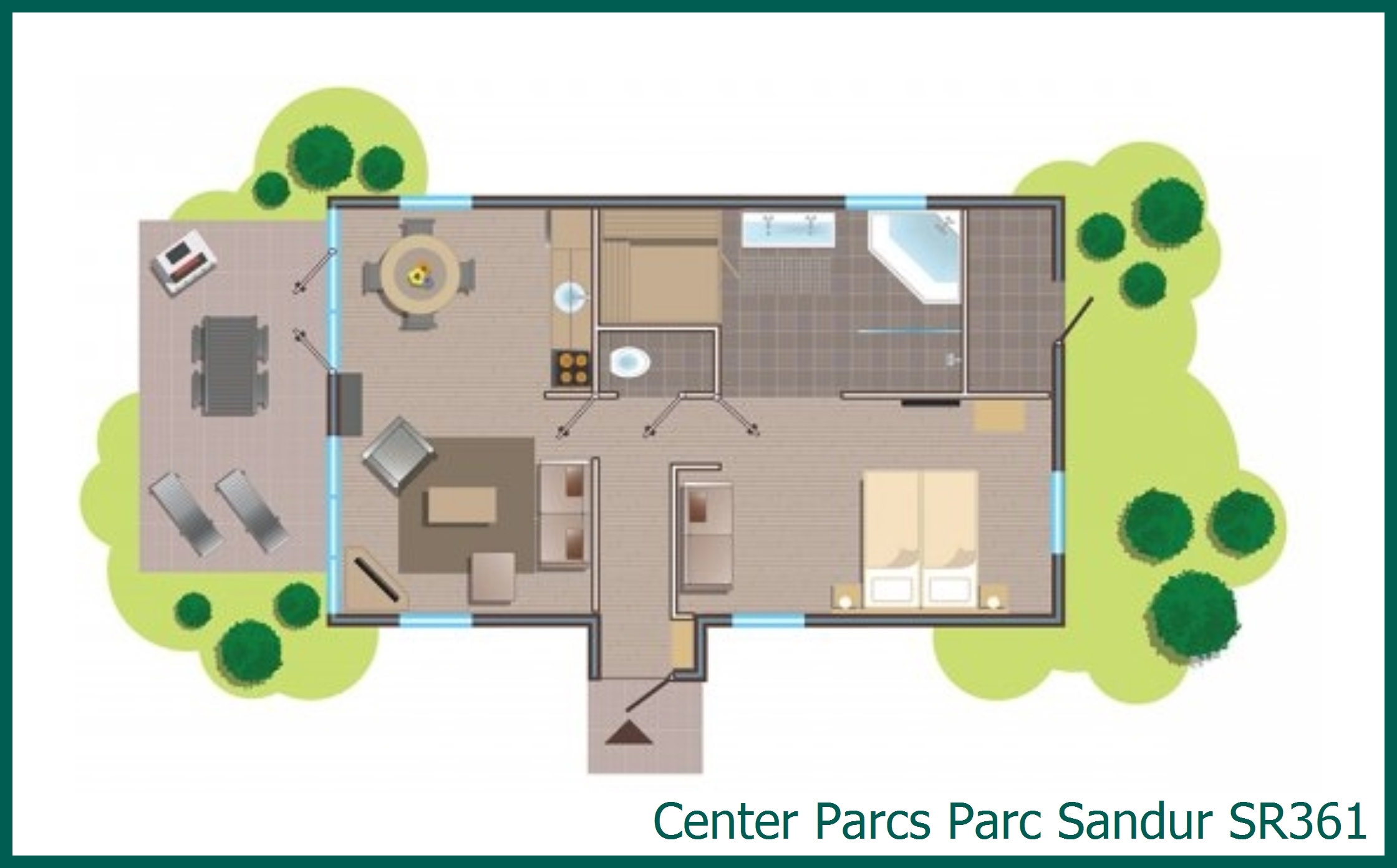 Cottage VIP SR361 à Parc Sandur
