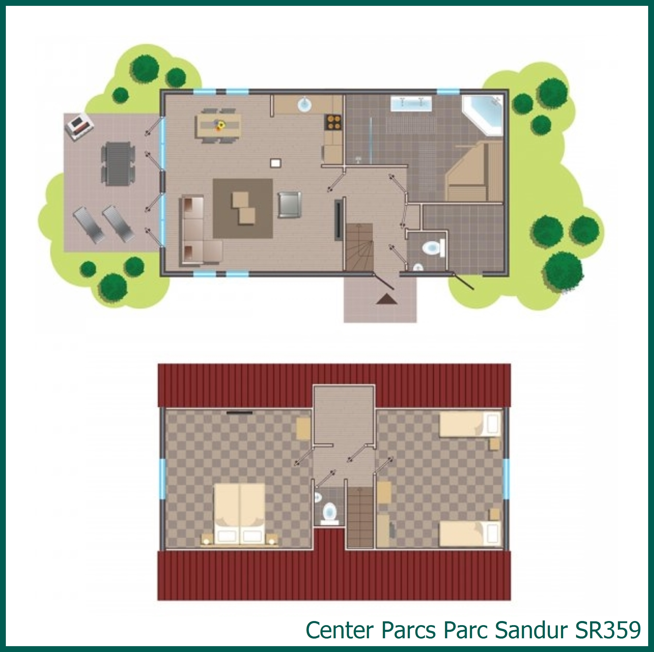 VIP cottage SR359 in Parc Sandur
