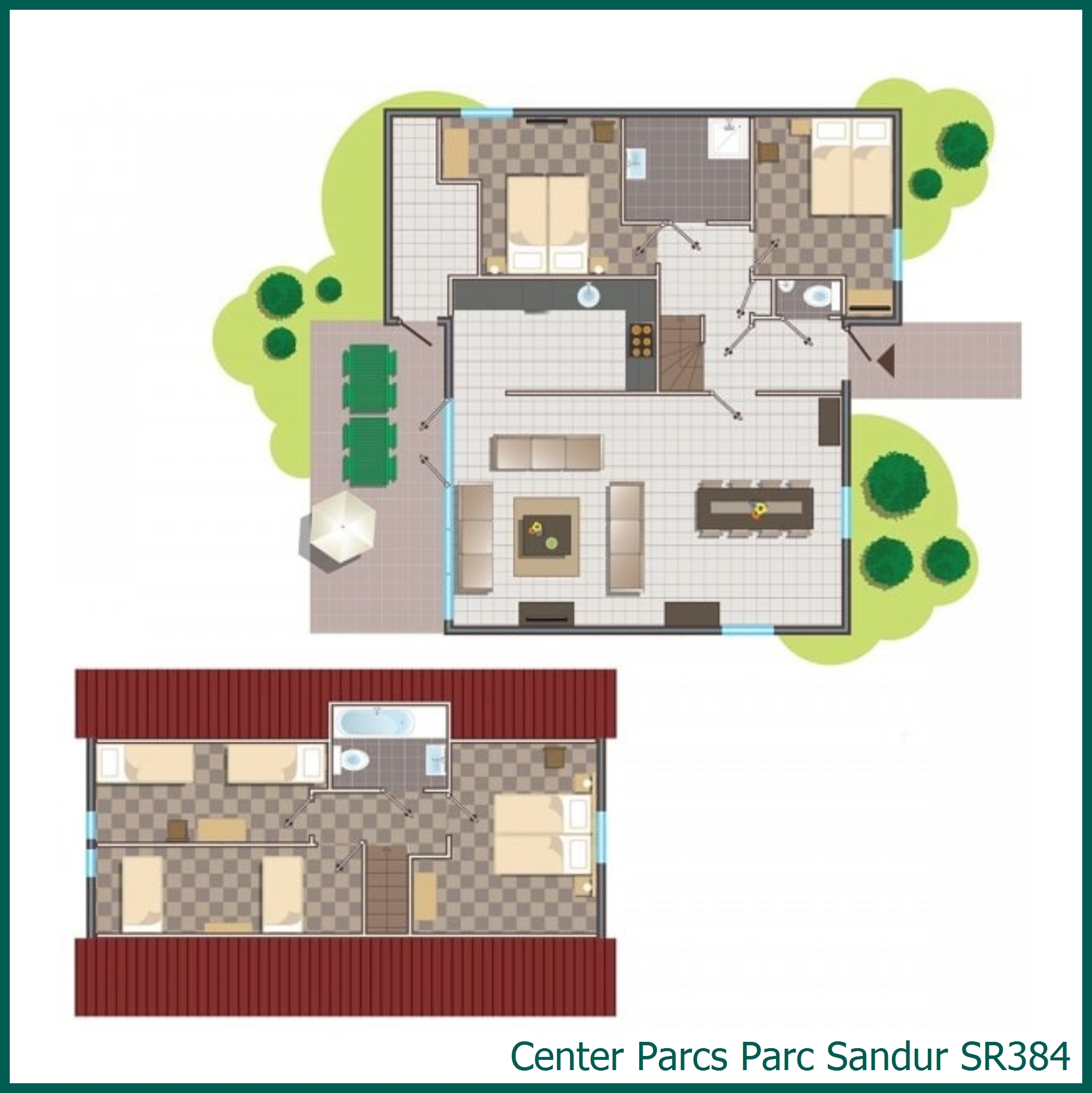 Comfort cottage SR384 in Parc Sandur