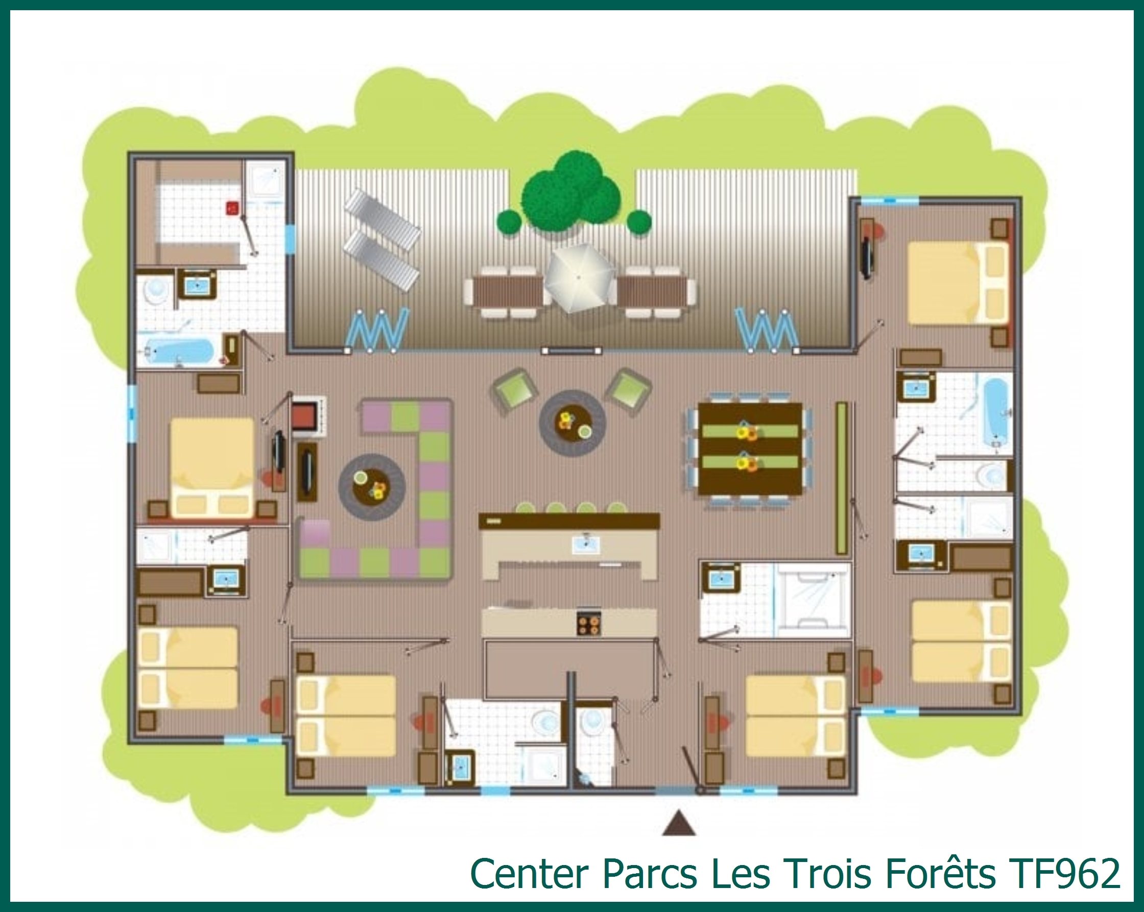 VIP cottage TF962 in Les Trois Forêts