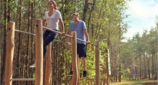 Parcours de santé à Center Parcs Terhills Resort