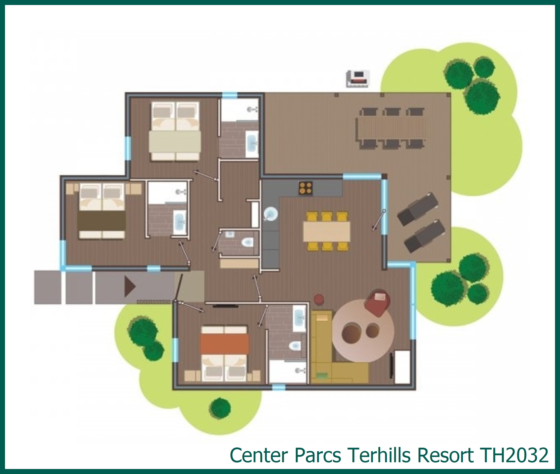 VIP Lakeside cottage TH2032 in Terhills Resort