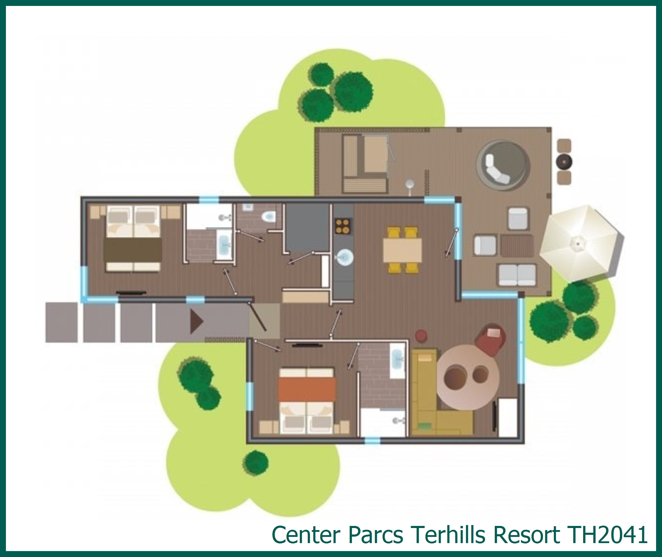 Exclusive Lakeside cottage TH2041 in Terhills Resort