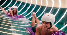 Aqua Slide in Center Parcs Villages Nature Paris