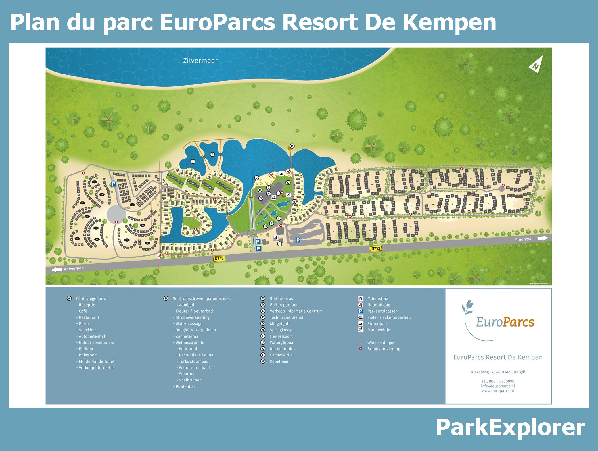 Plan EuroParcs De Kempen