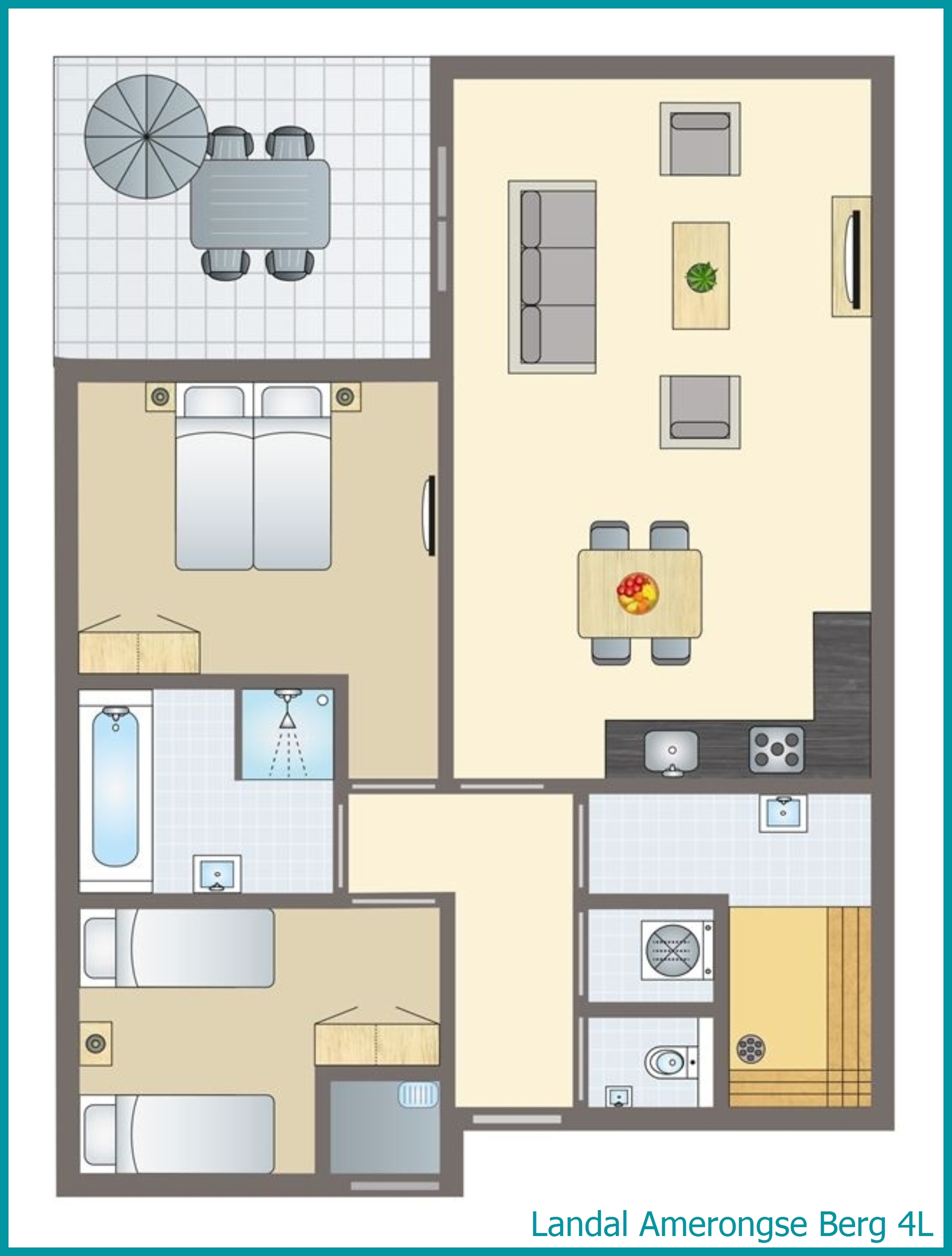4-persoons woning 4L in Amerongse Berg