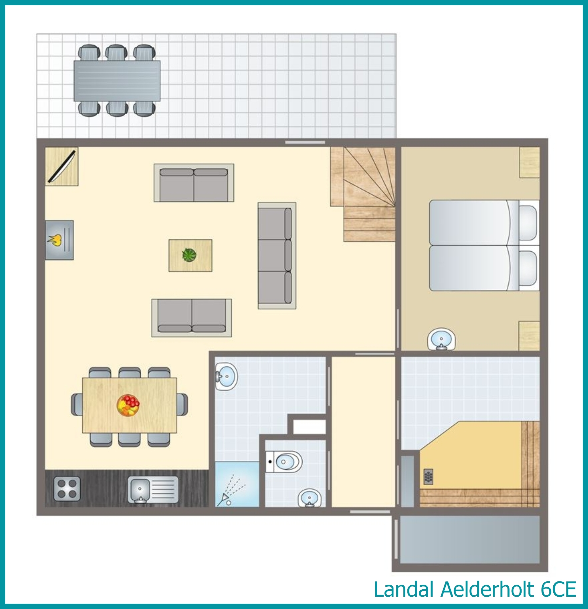 6-persoons bungalow 6CE in Aelderholt