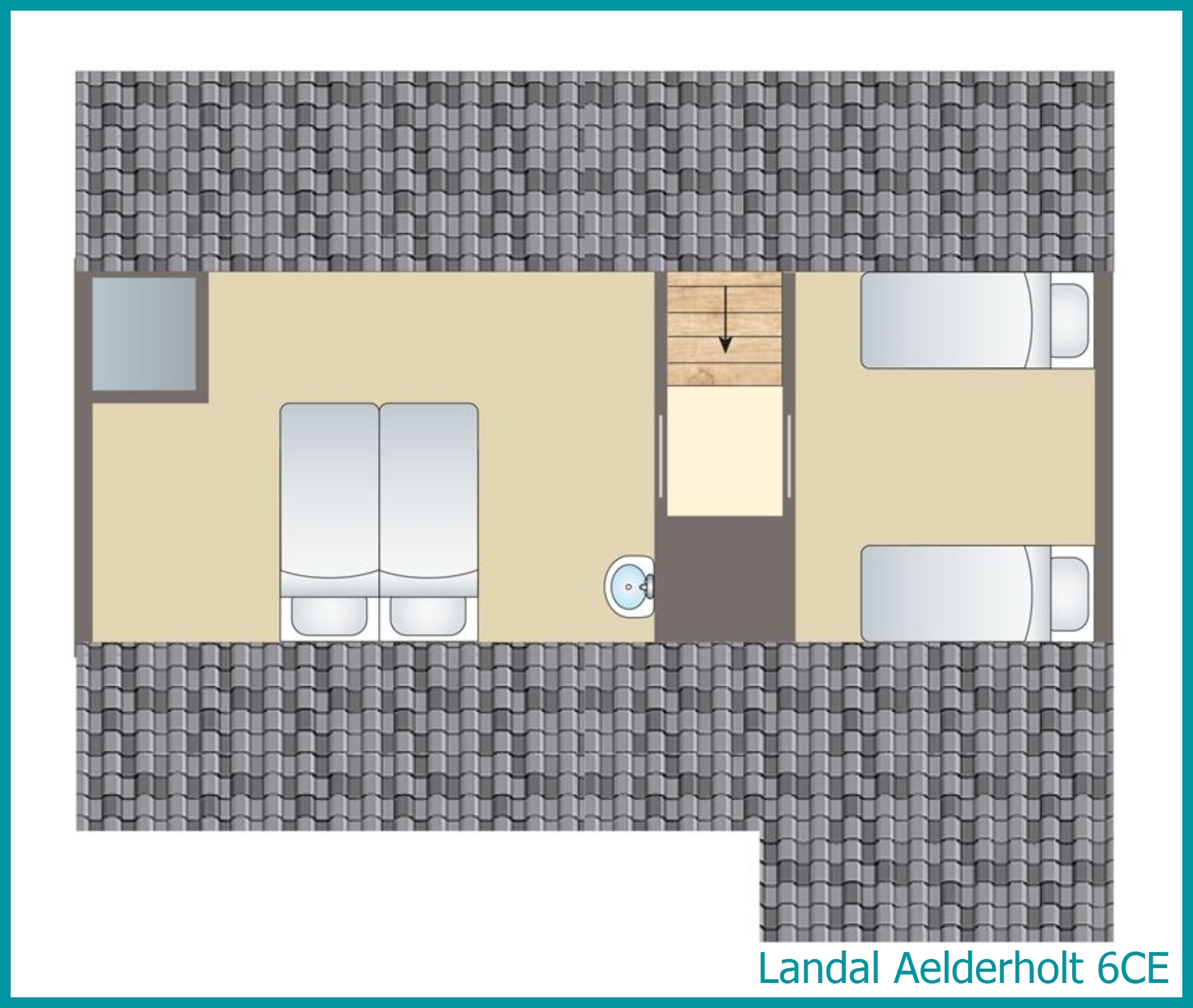 6-persoons bungalow 6CE in Aelderholt