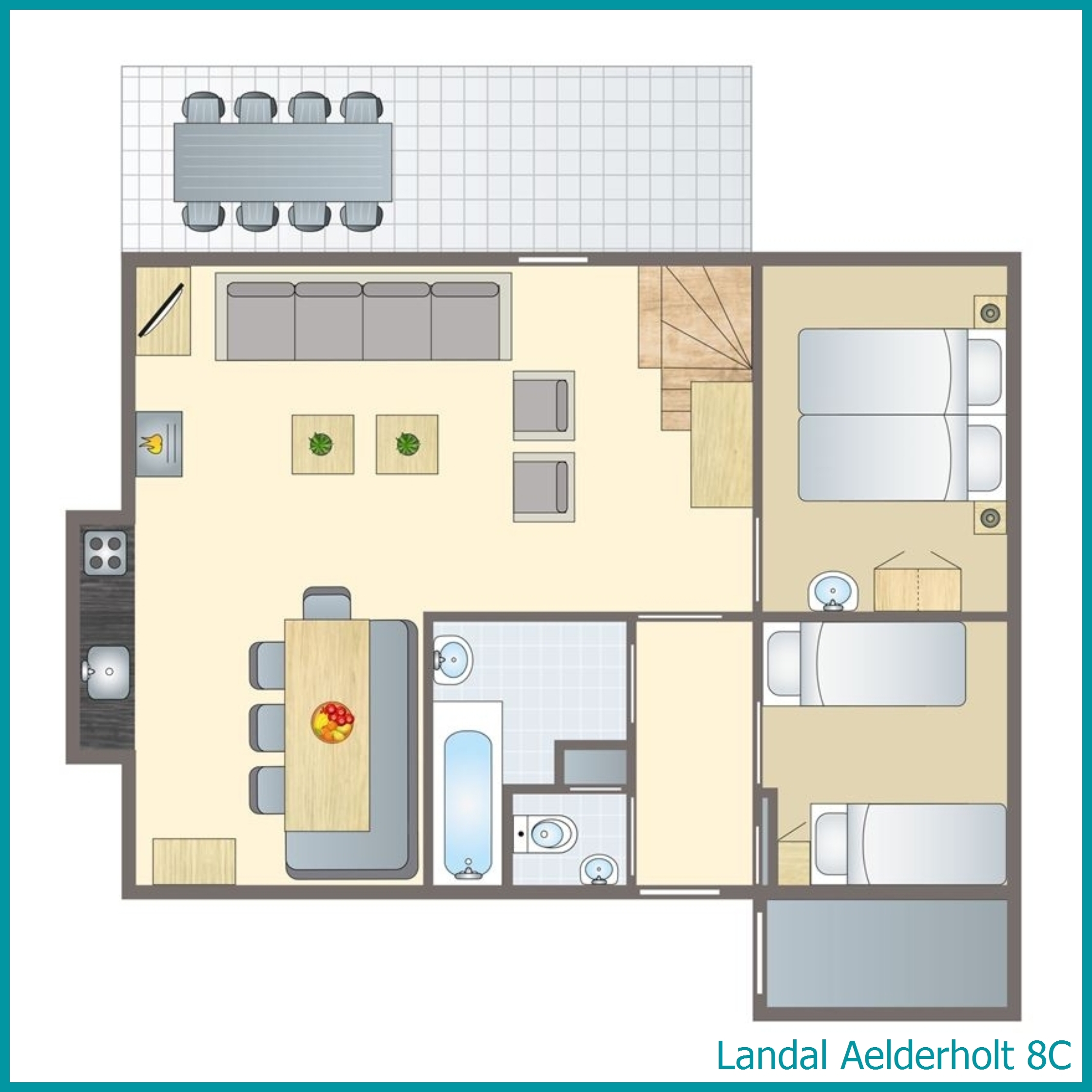 8-persoons bungalow 8C in Aelderholt