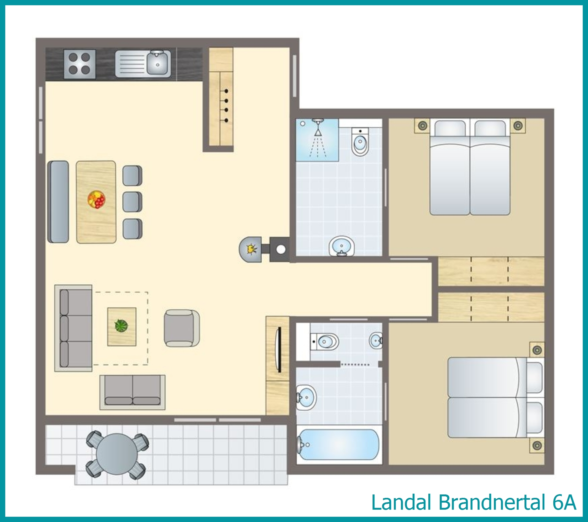 6-persoons appartement 6A in Brandnertal