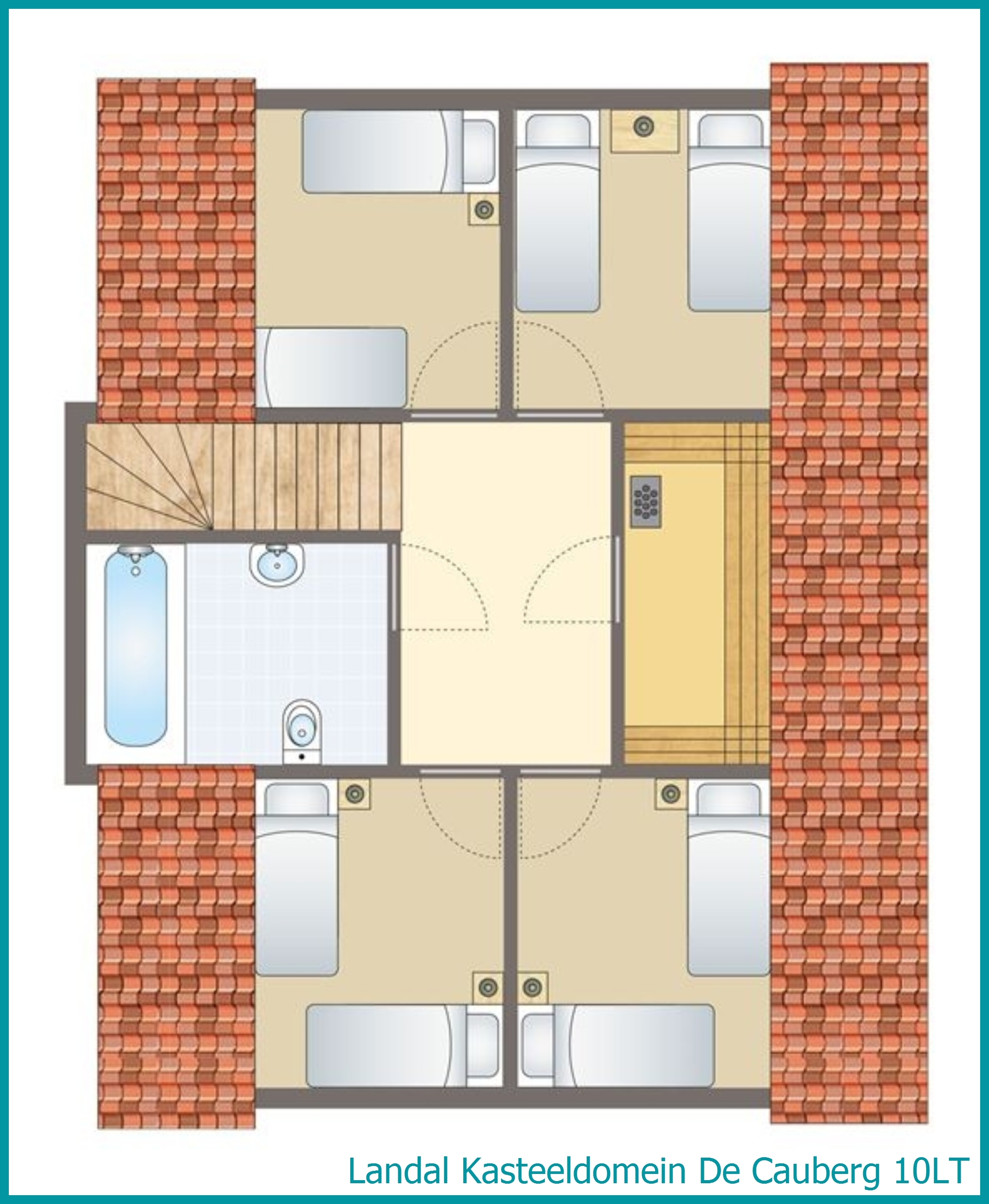 10-persoons villa 10LT in Kasteeldomein De Cauberg