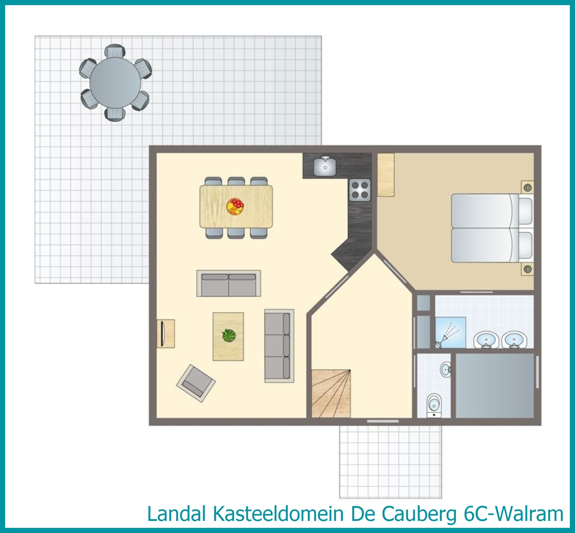 6-persoons villa 6C-Walram in Kasteeldomein De Cauberg