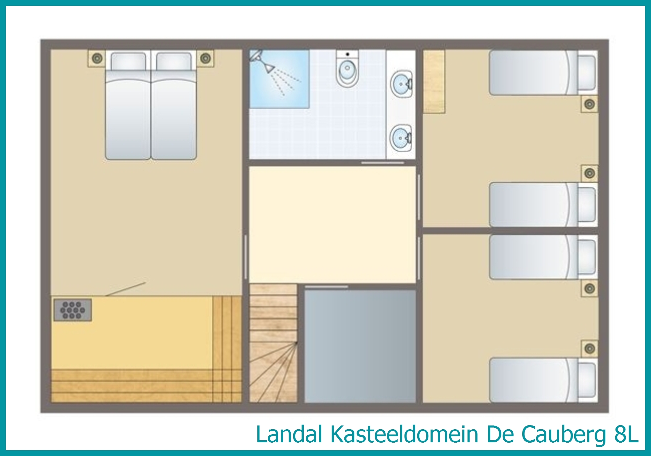 8-persoons villa 8L in Kasteeldomein De Cauberg