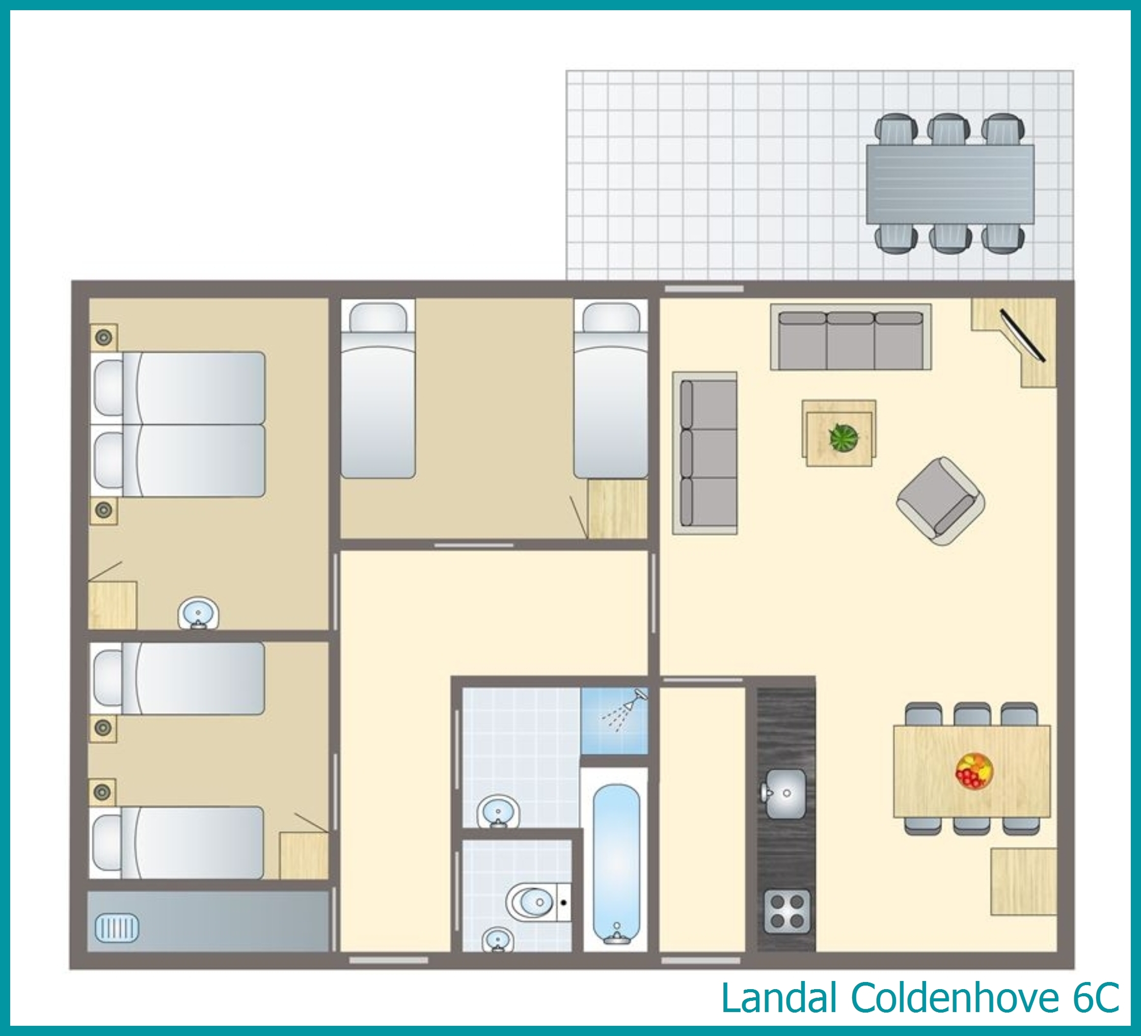 6-persoons bungalow 6C in Coldenhove