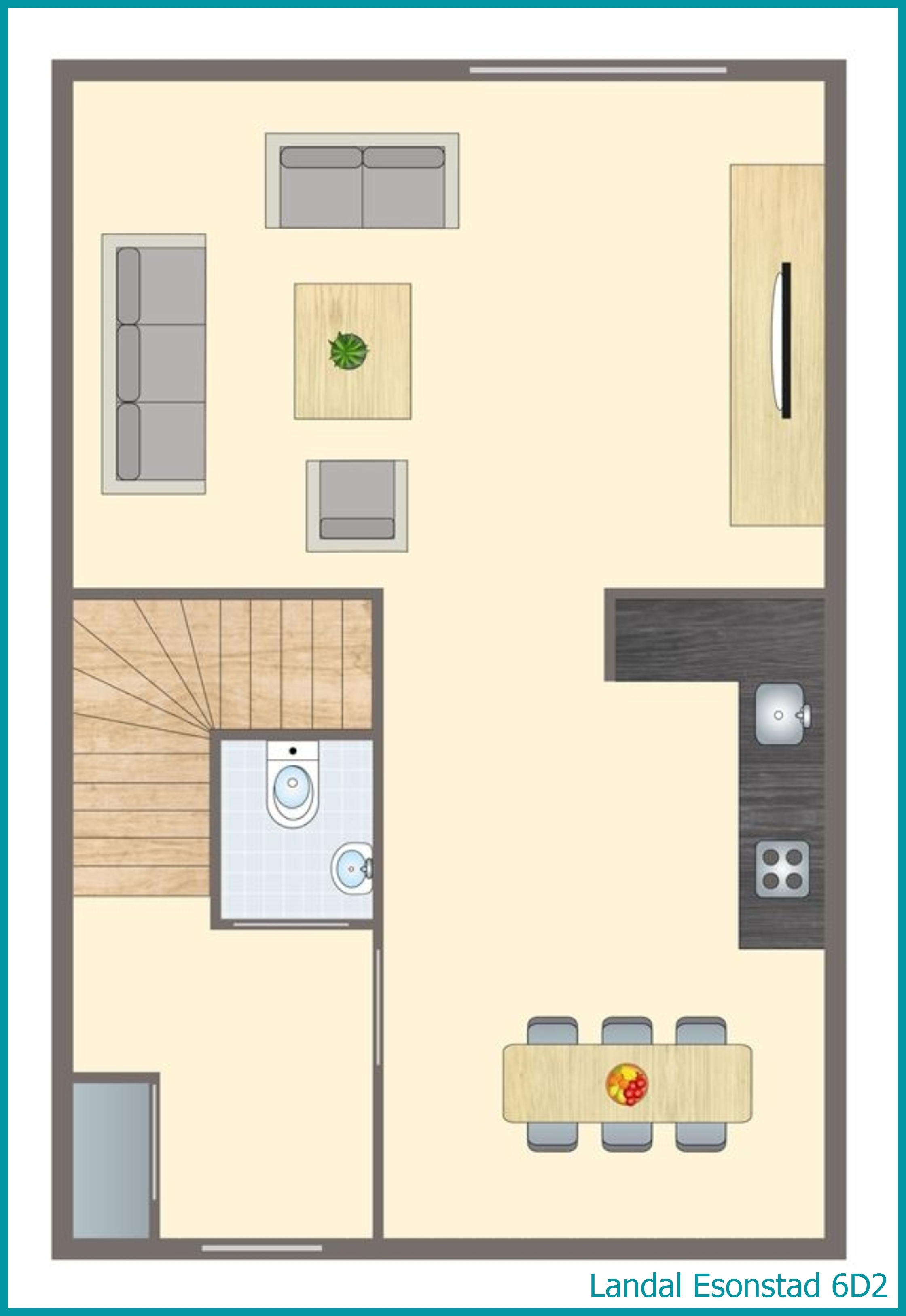 6-persoons woning 6D2 in Esonstad