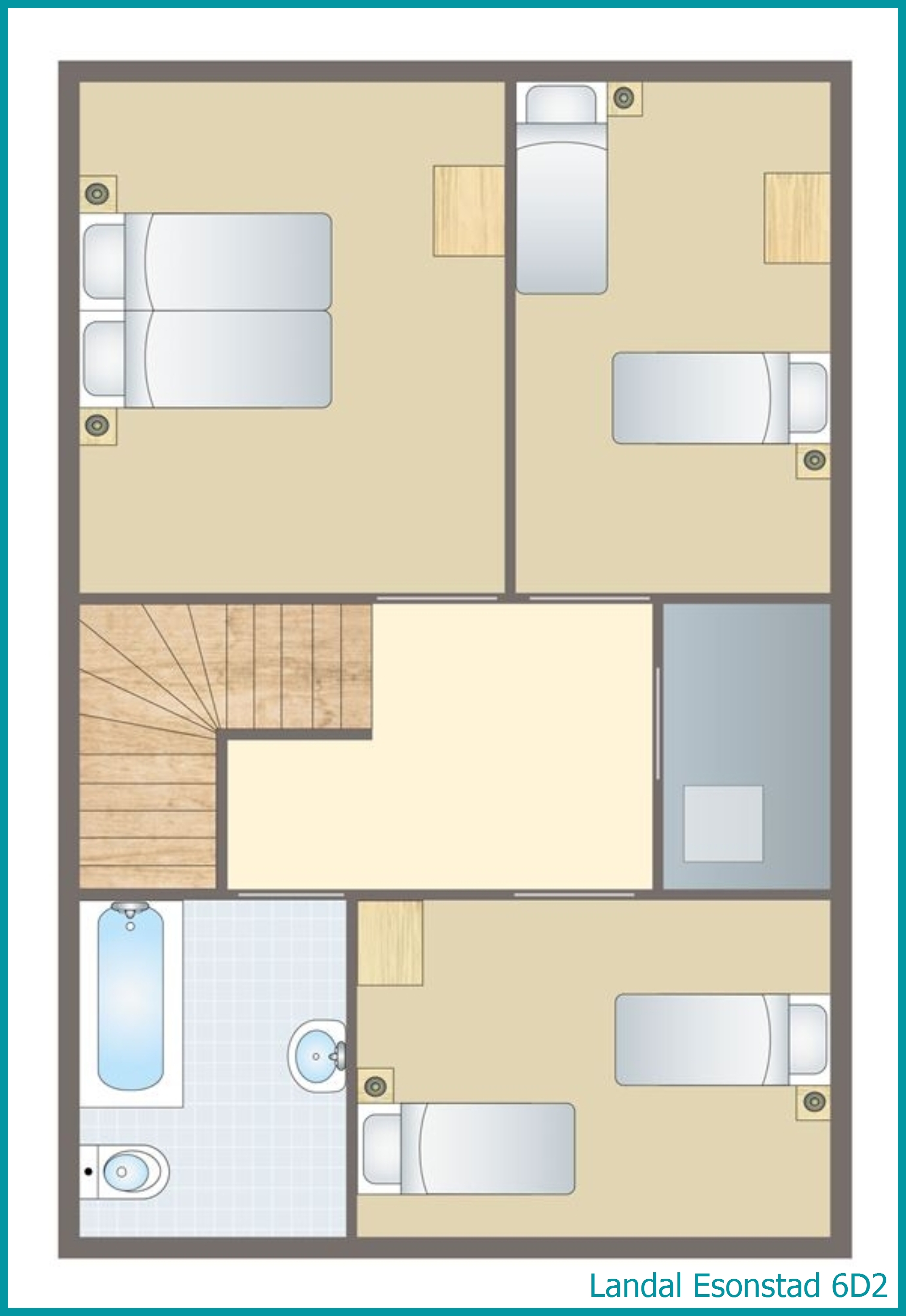 6-persoons woning 6D2 in Esonstad