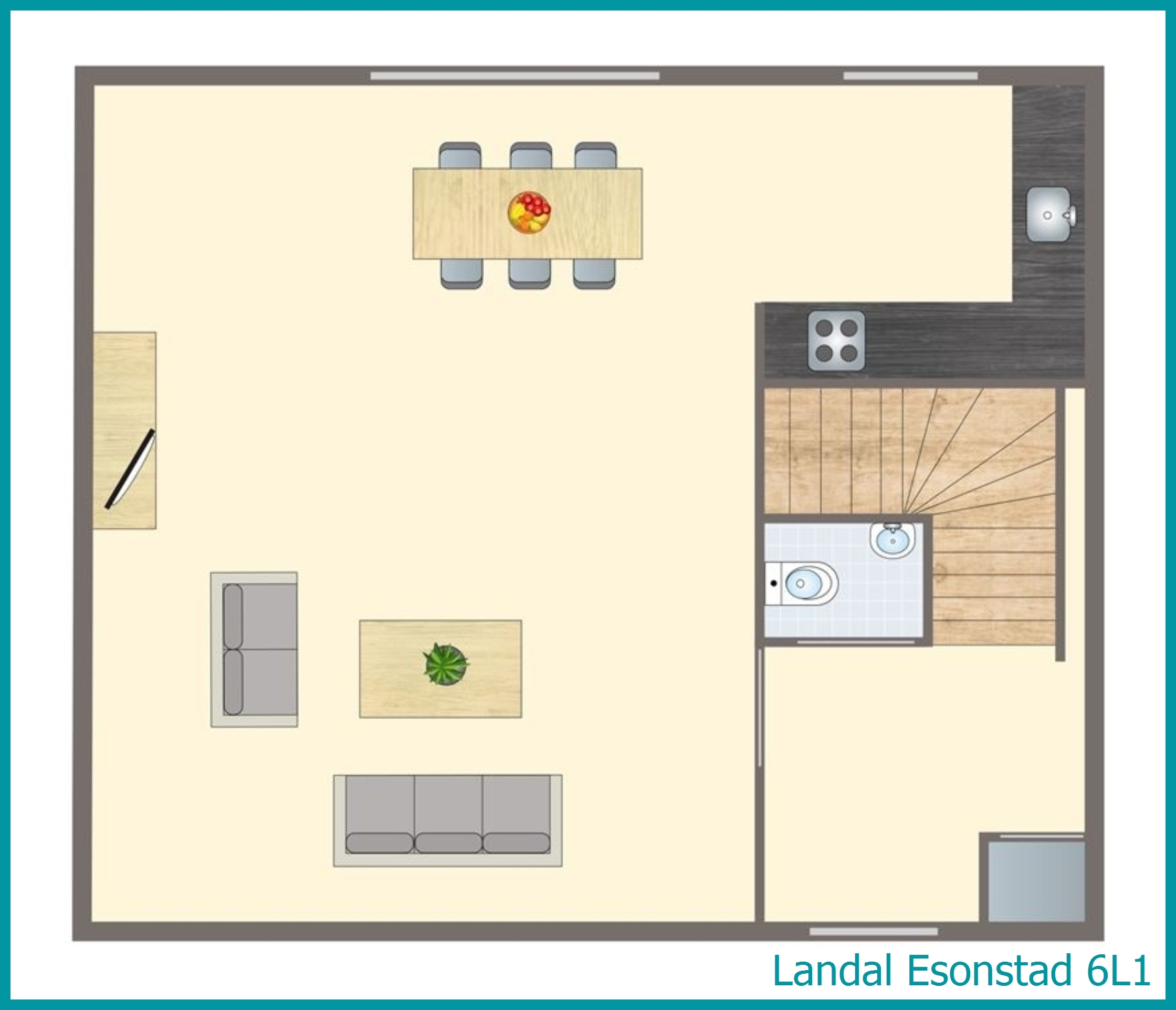 6-persoons woning 6L1 in Esonstad