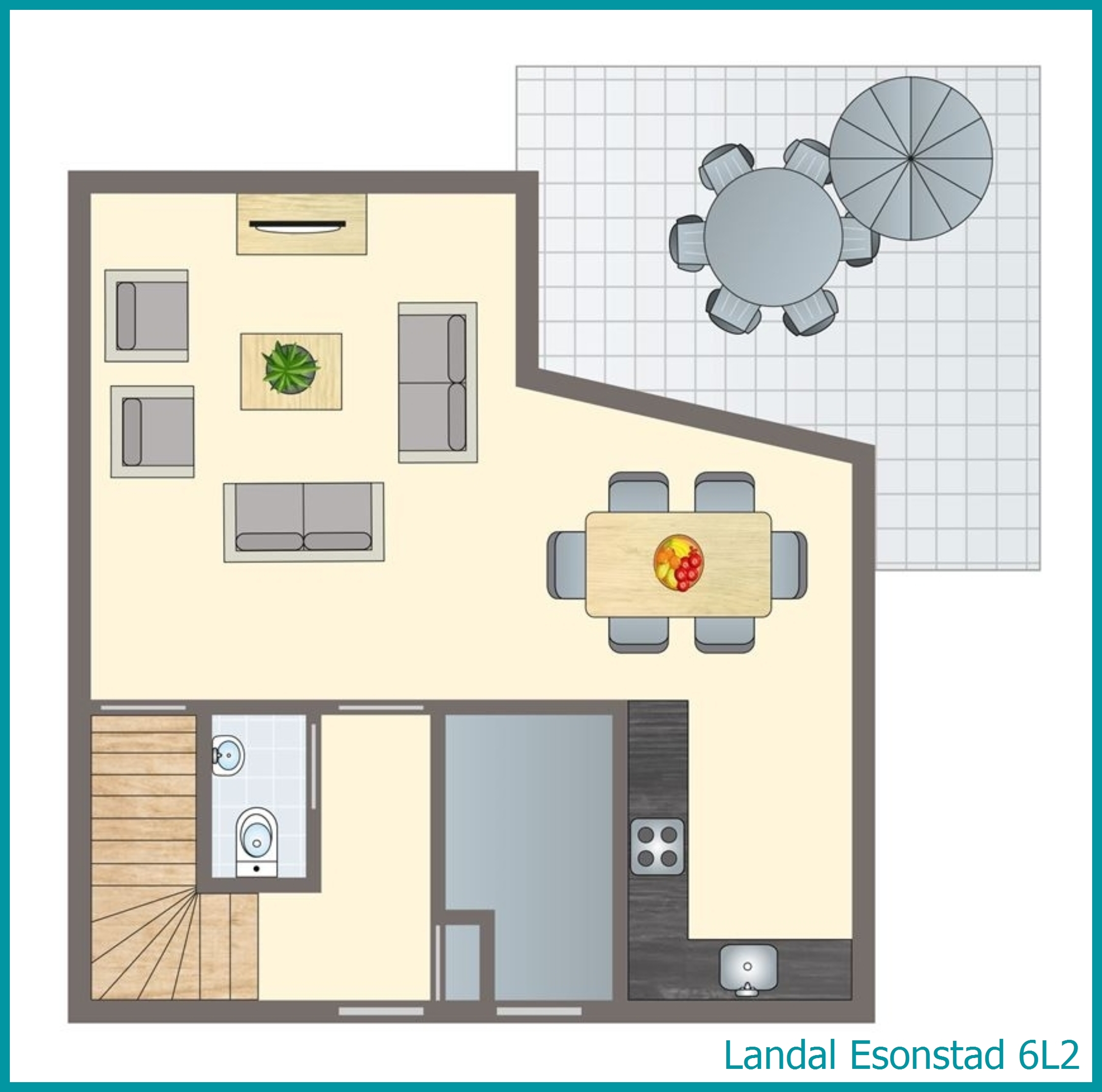 6-persoons woning 6L2 in Esonstad