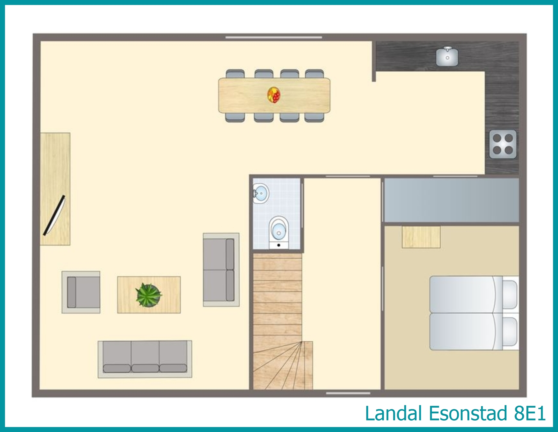 8-persoons woning 8E1 in Esonstad