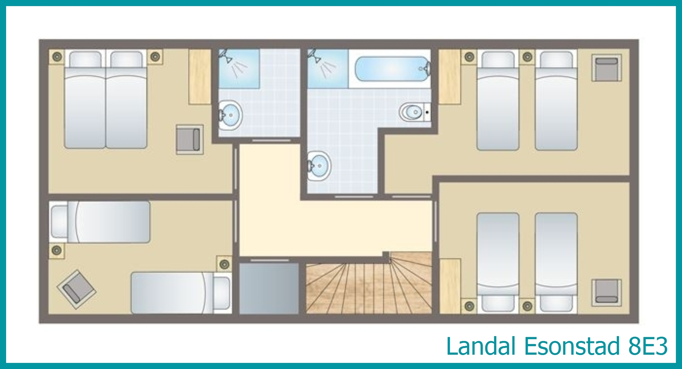8-persoons woning 8E3 in Esonstad