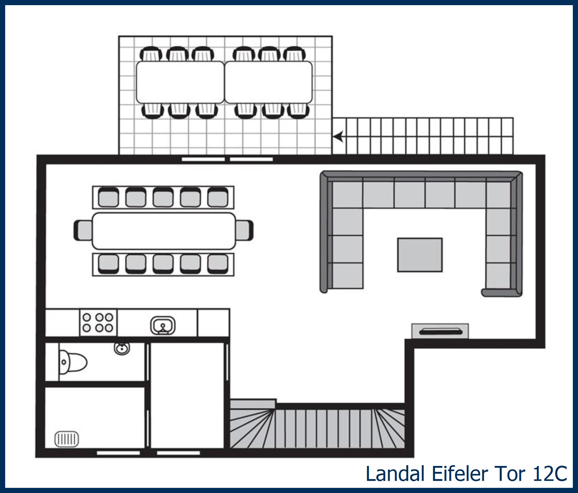 Bungalow 12C in Eifeler Tor