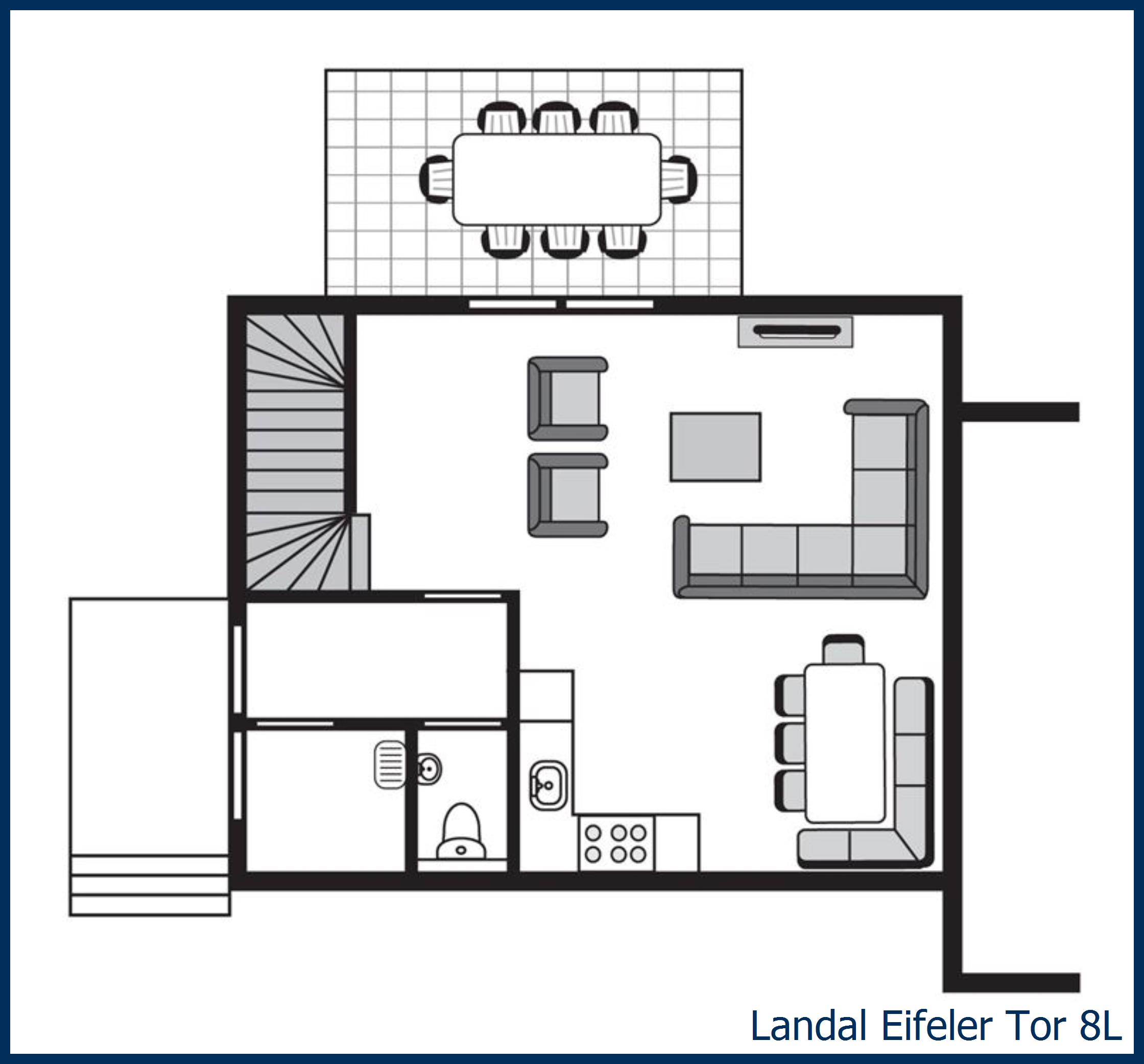 Bungalow 8L in Eifeler Tor