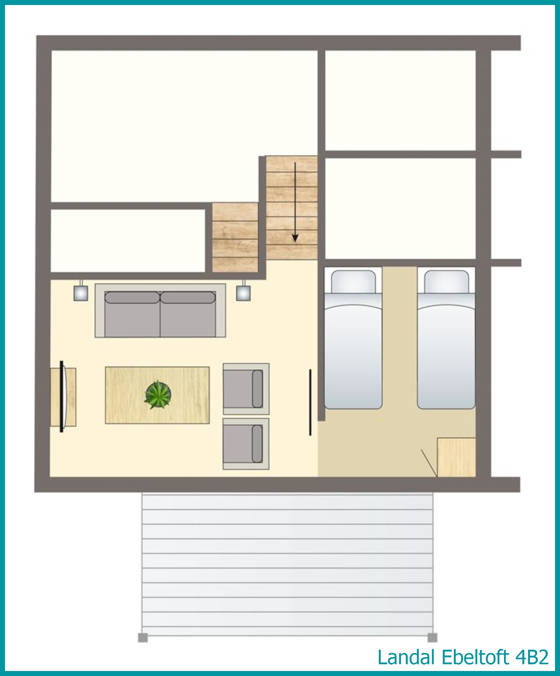 4-persoons bungalow 4B2 in Ebeltoft