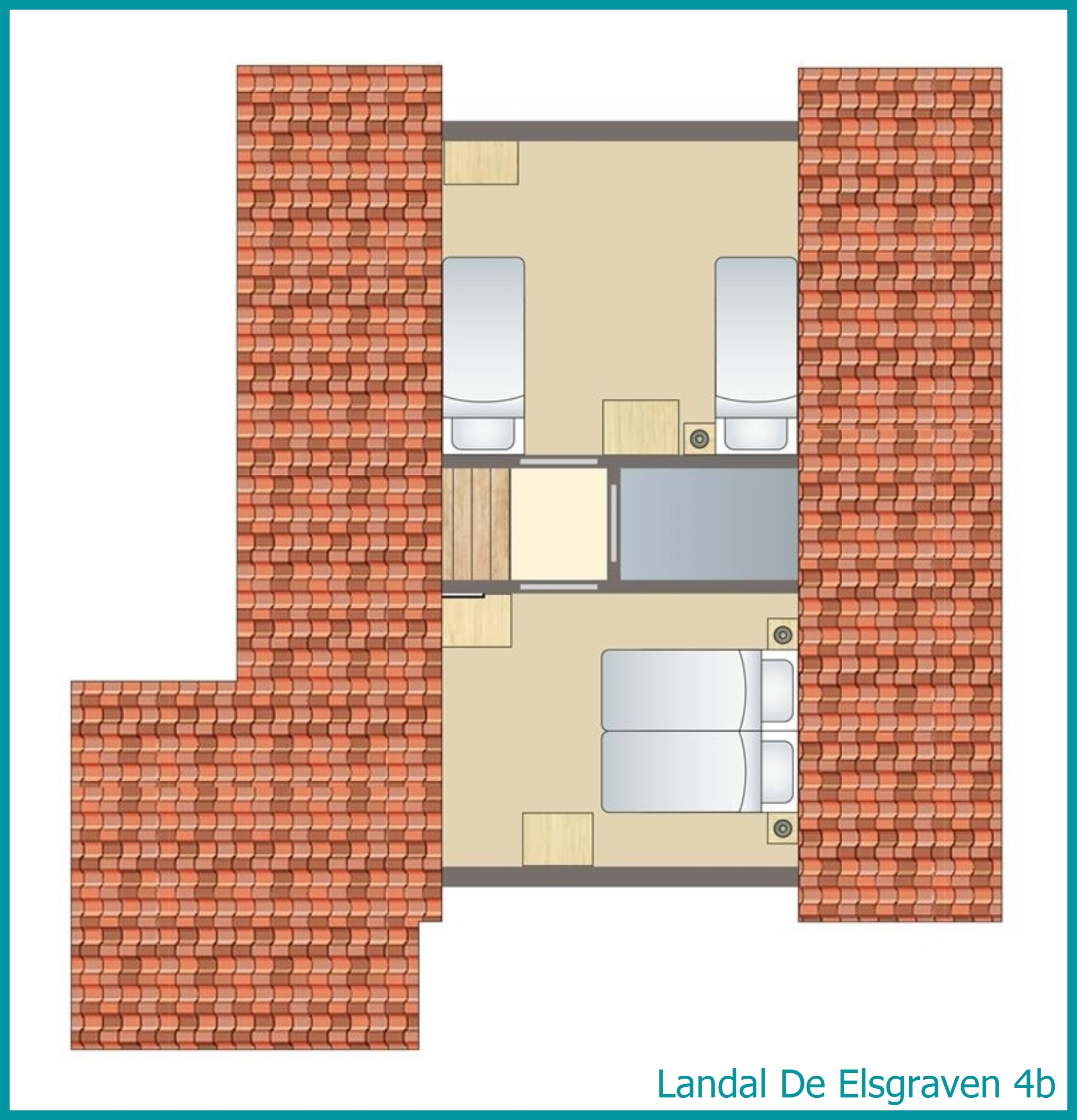 4-persoons bungalow 4b in De Elsgraven