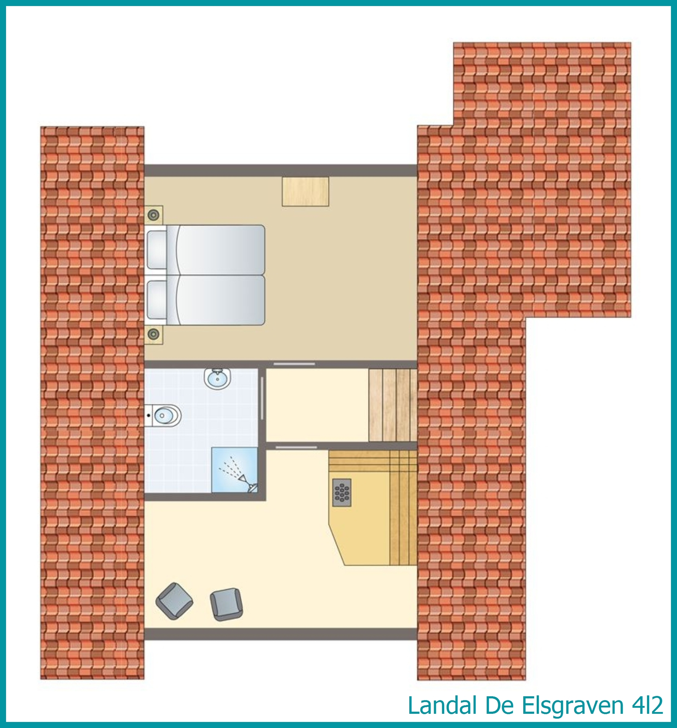 4-persoons bungalow 4l2 in De Elsgraven