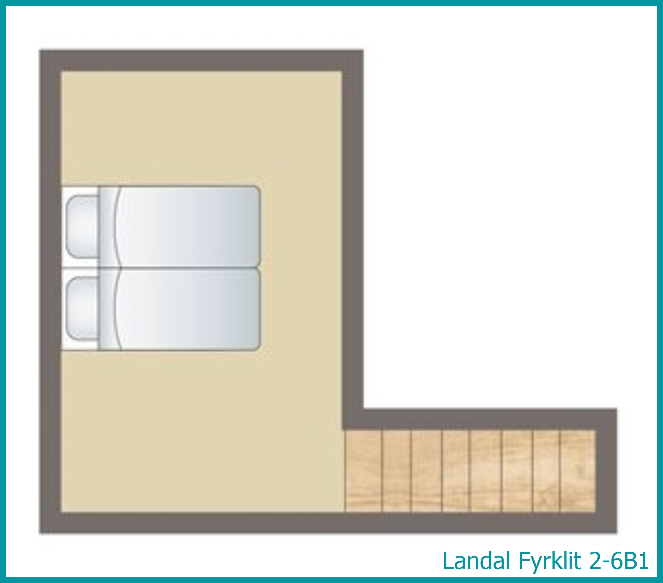 2-6-persoons appartement 2-6B1 in Fyrklit