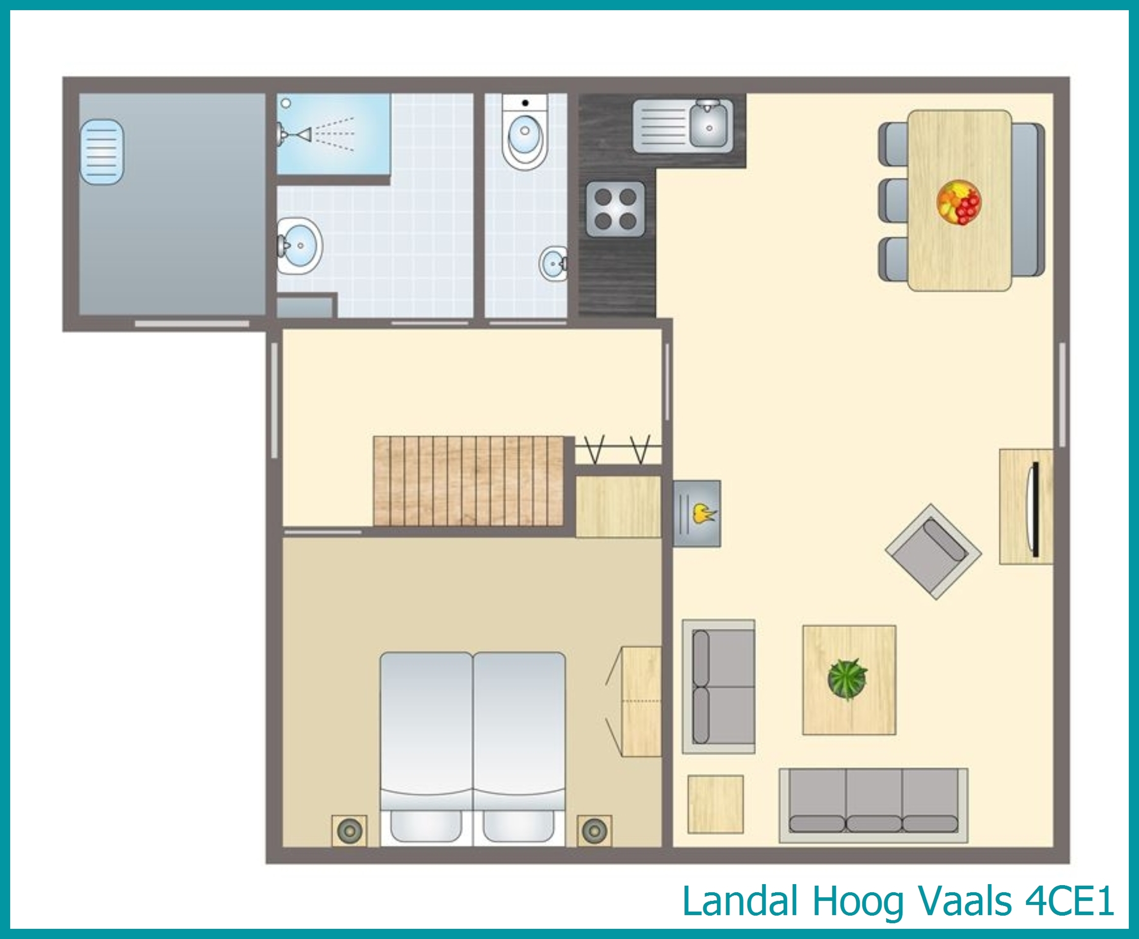 4-persoons bungalow 4CE1 in Hoog Vaals