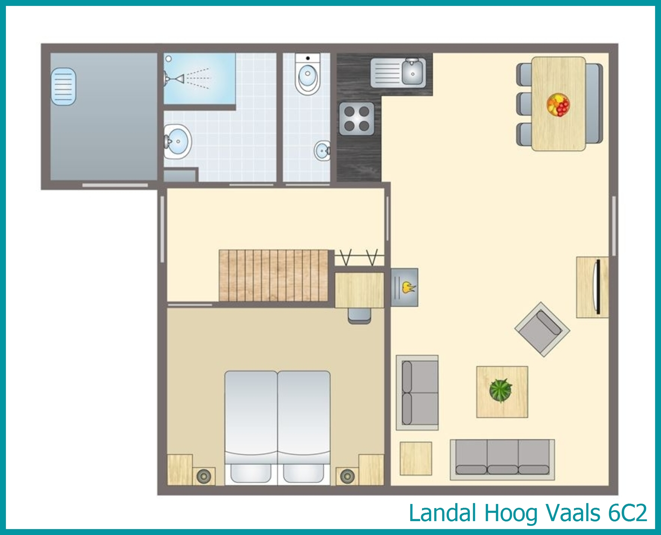 6-persoons bungalow 6C2 in Hoog Vaals