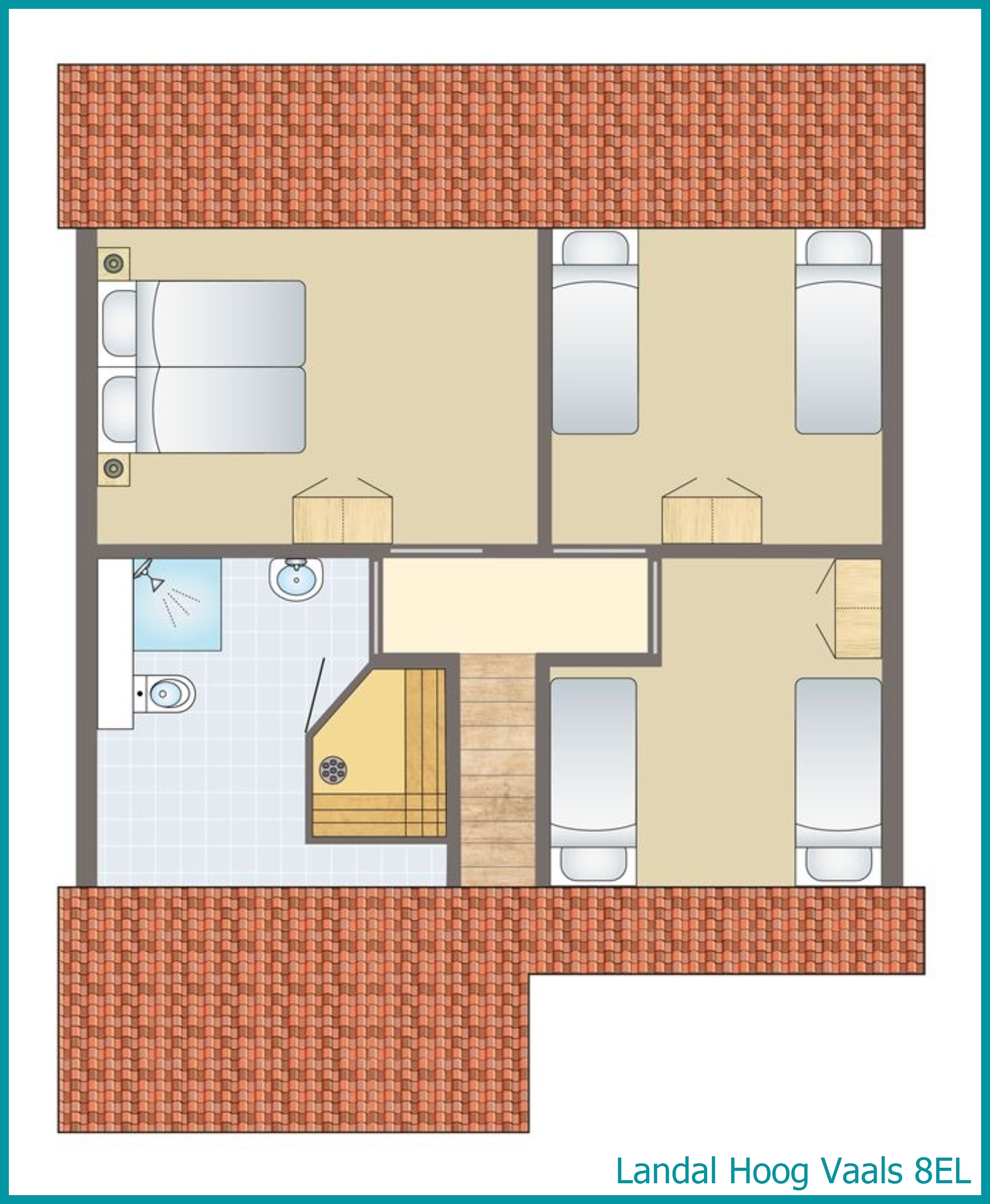 8-persoons bungalow 8EL in Hoog Vaals